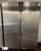 Foster EP1440L stainless steel double door mobile Freezer, 240volts
