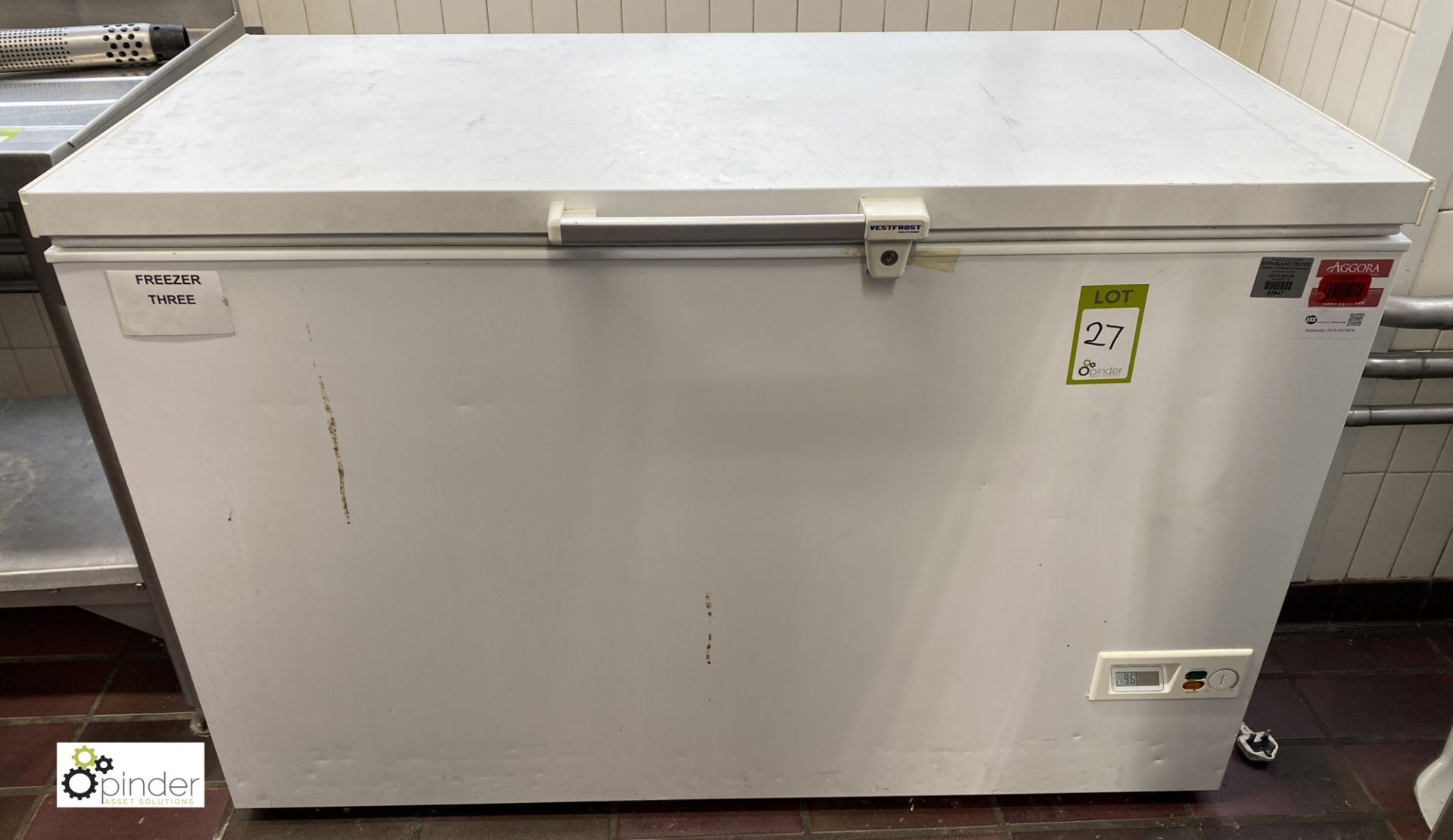 Vestfrost Chest Freezer, 1260mm x 650mm x 850mm, 240volts