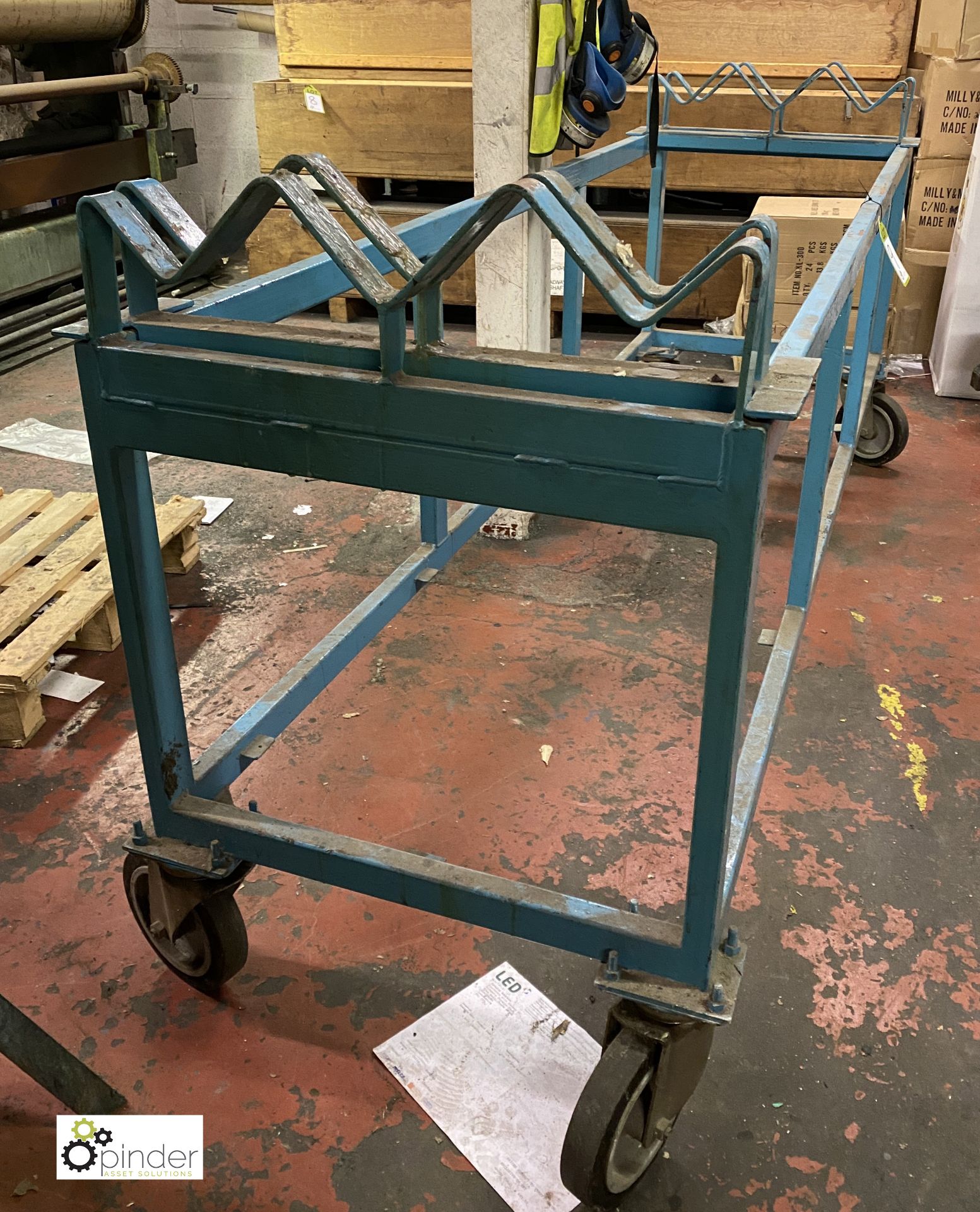 Fabricated Roll Trolley, 2260mm x 640mm - Image 2 of 3