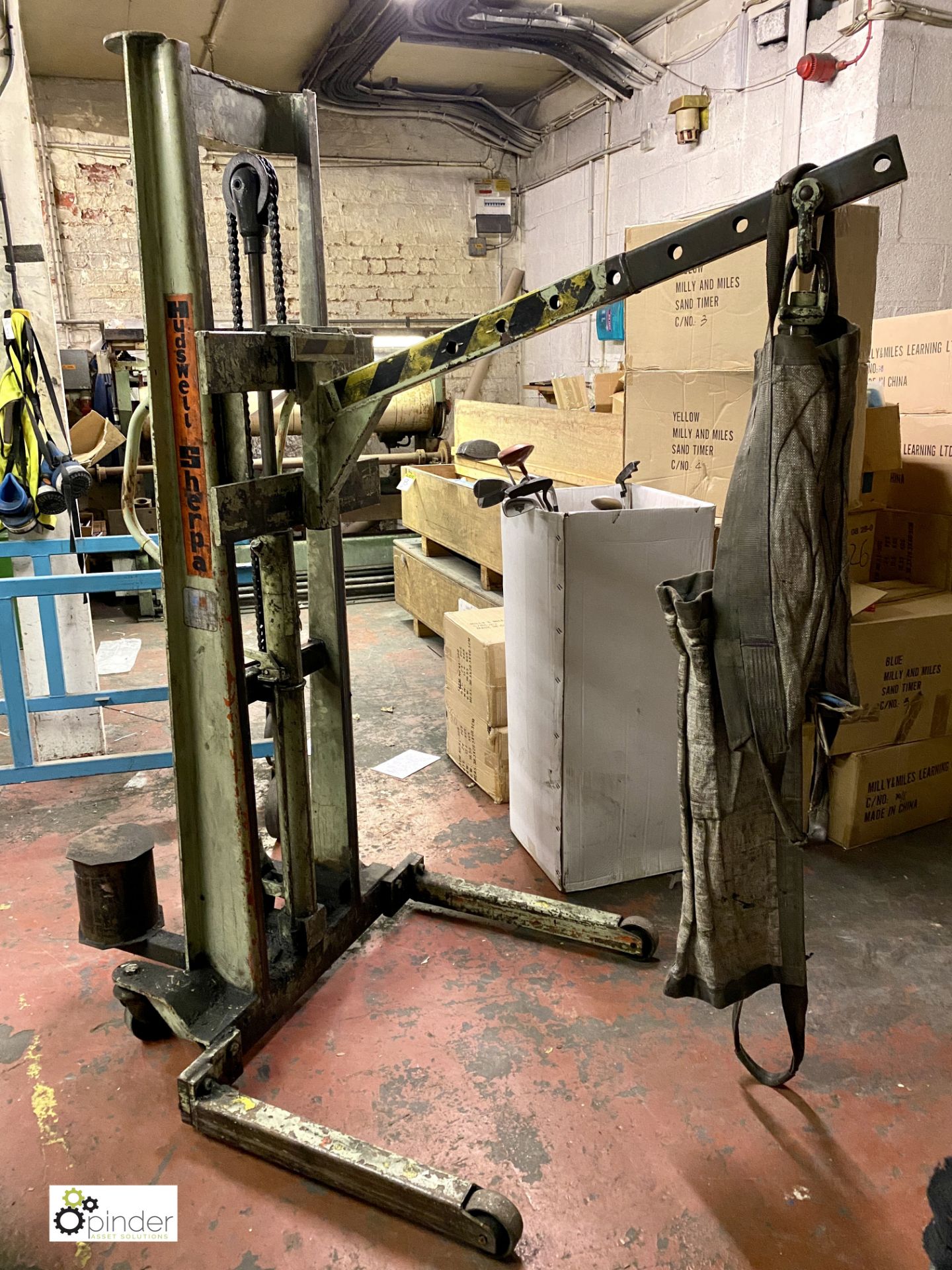 Hudswell Sherpa 300 pedestrian hydraulic Lift Truck, 500kg