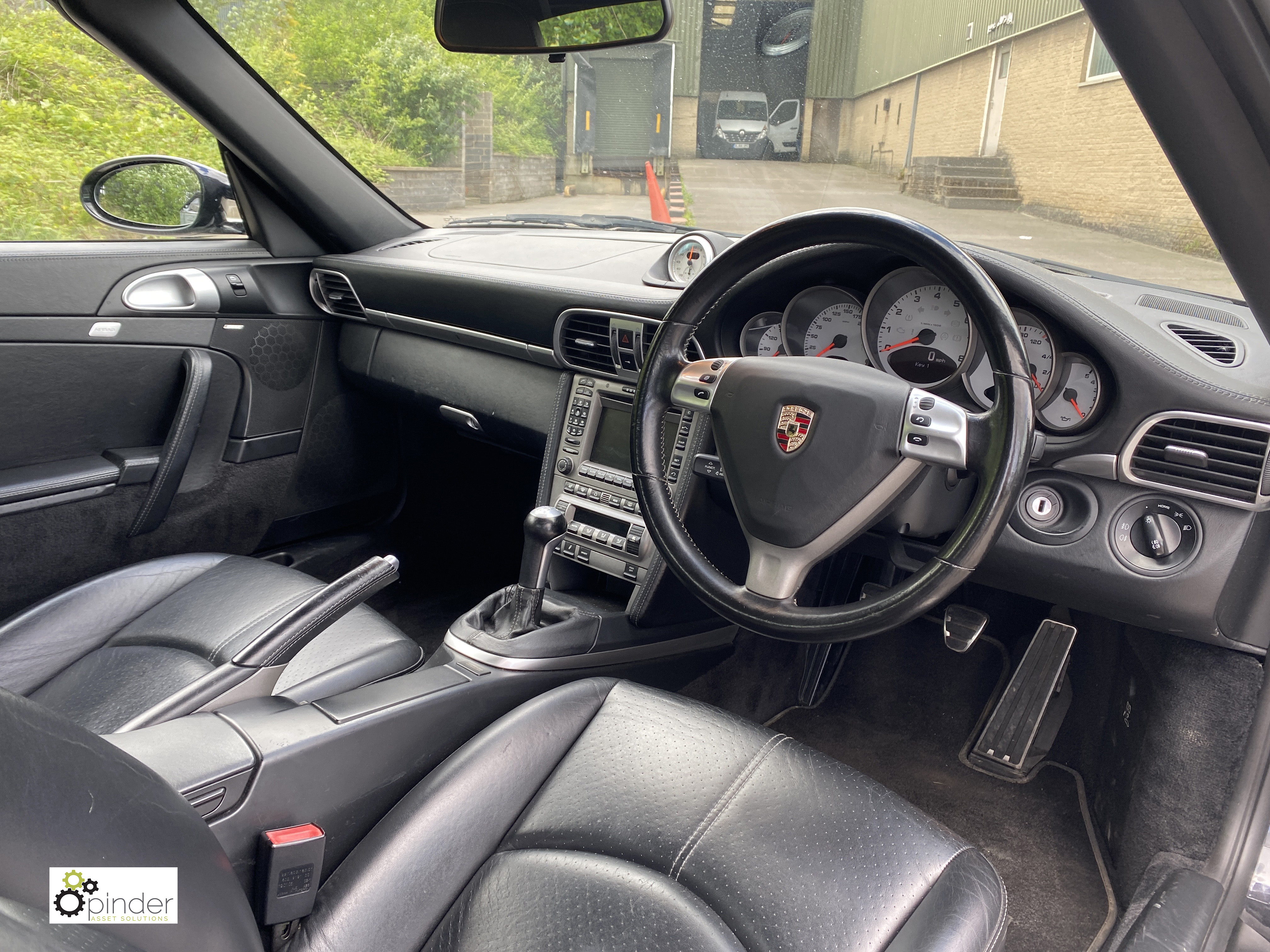 Porsche 911 (997) Carrera 4 S Convertible, 6-speed manual, black, Registration: LF06 CZE; Date of - Image 22 of 49