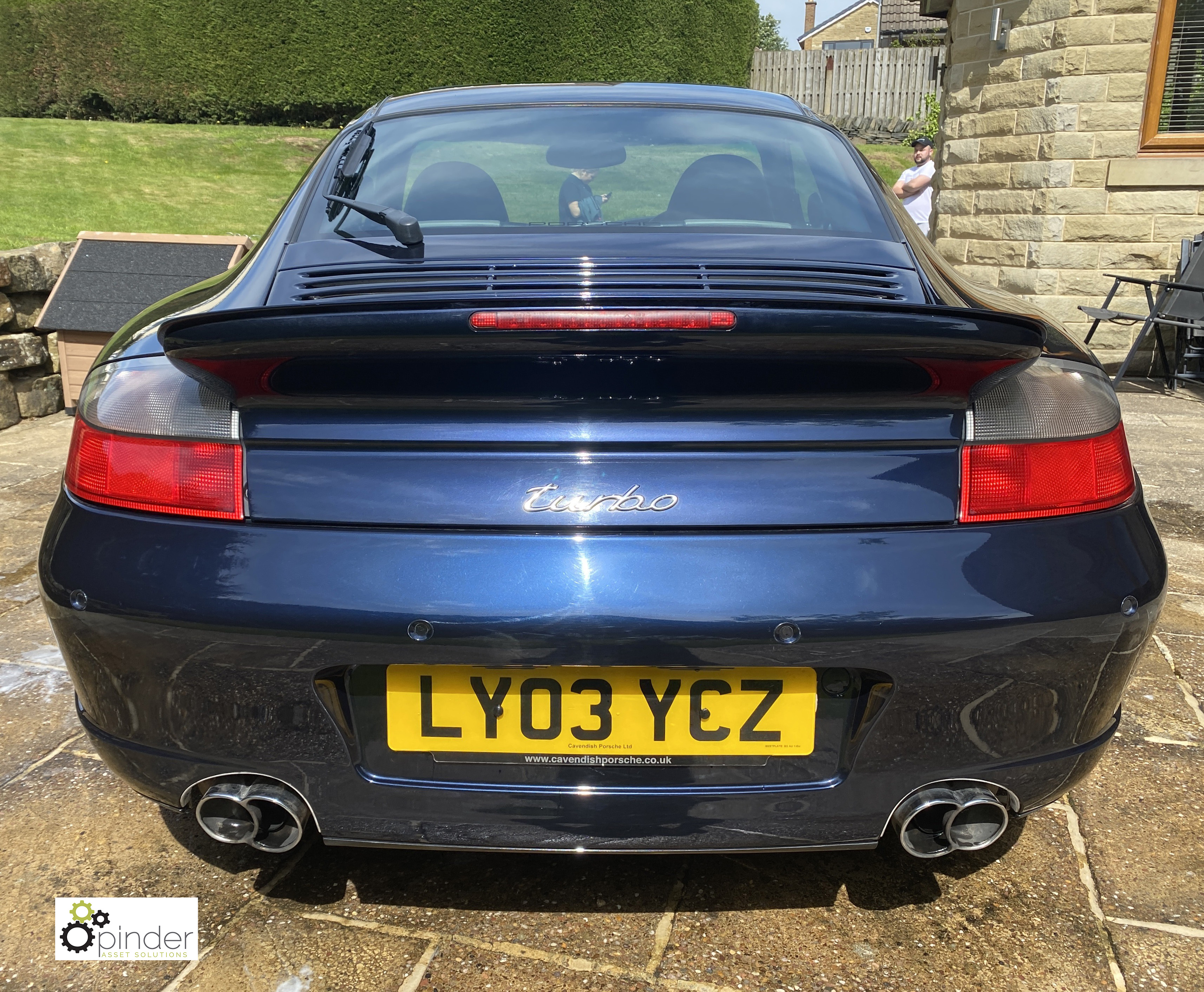 Porsche 911 (996) Turbo Coupe Auto, Lapis Blue, Registration: LY03 YCZ; Date of Registration: 1 - Image 5 of 34