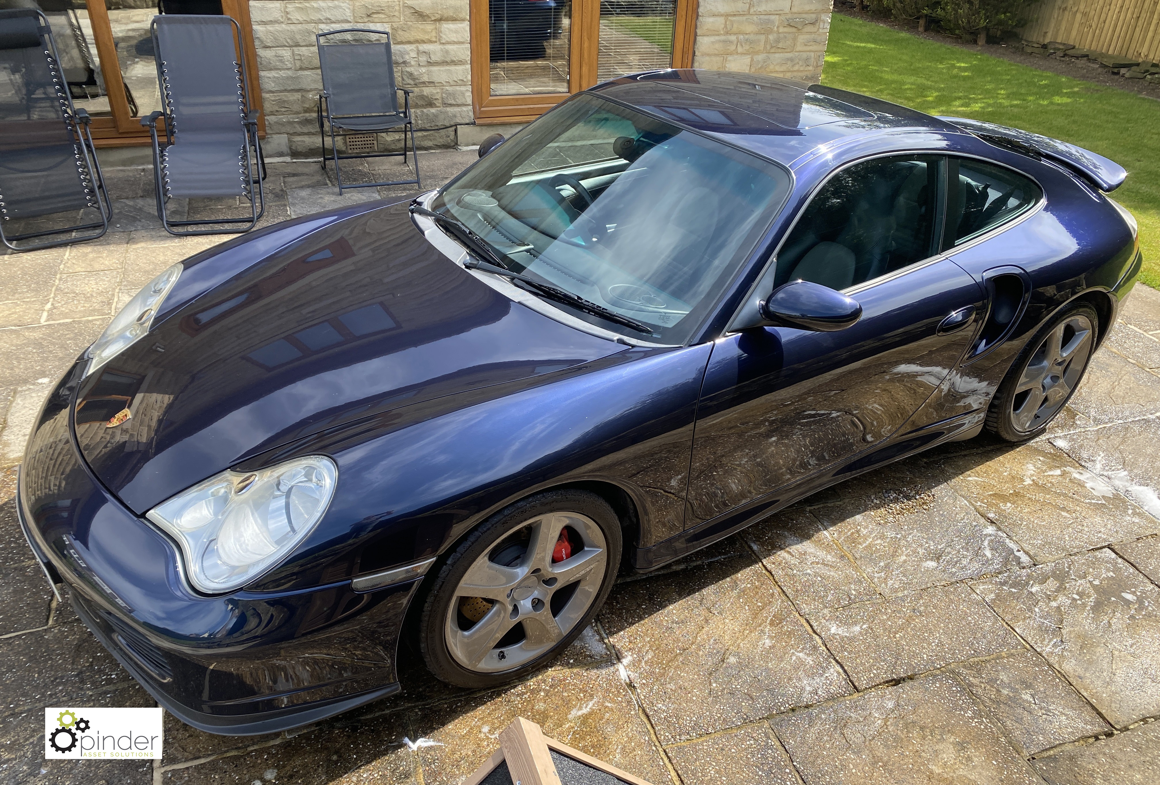 Porsche 911 (996) Turbo Coupe Auto, Lapis Blue, Registration: LY03 YCZ; Date of Registration: 1 - Image 10 of 34