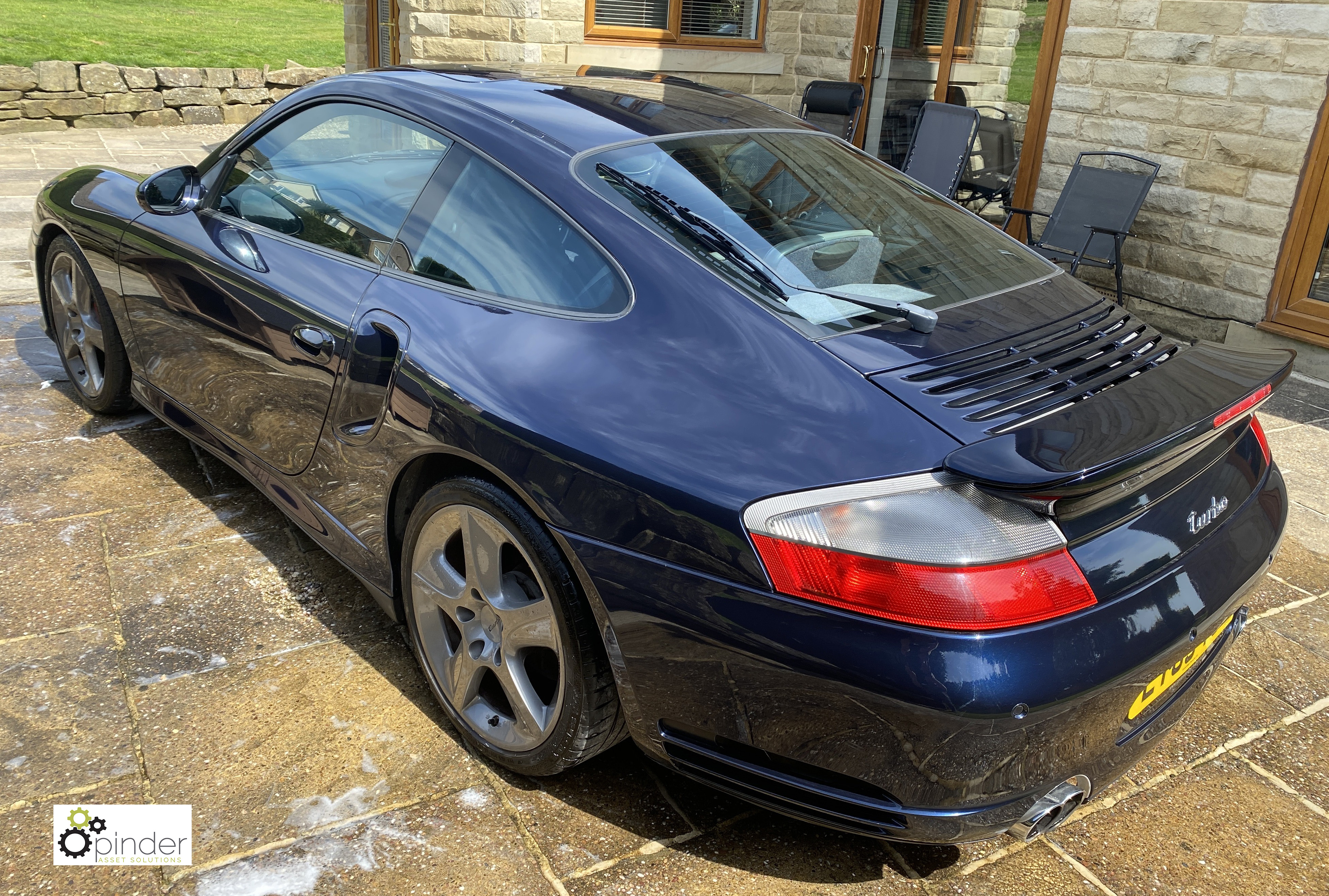 Porsche 911 (996) Turbo Coupe Auto, Lapis Blue, Registration: LY03 YCZ; Date of Registration: 1 - Image 34 of 34