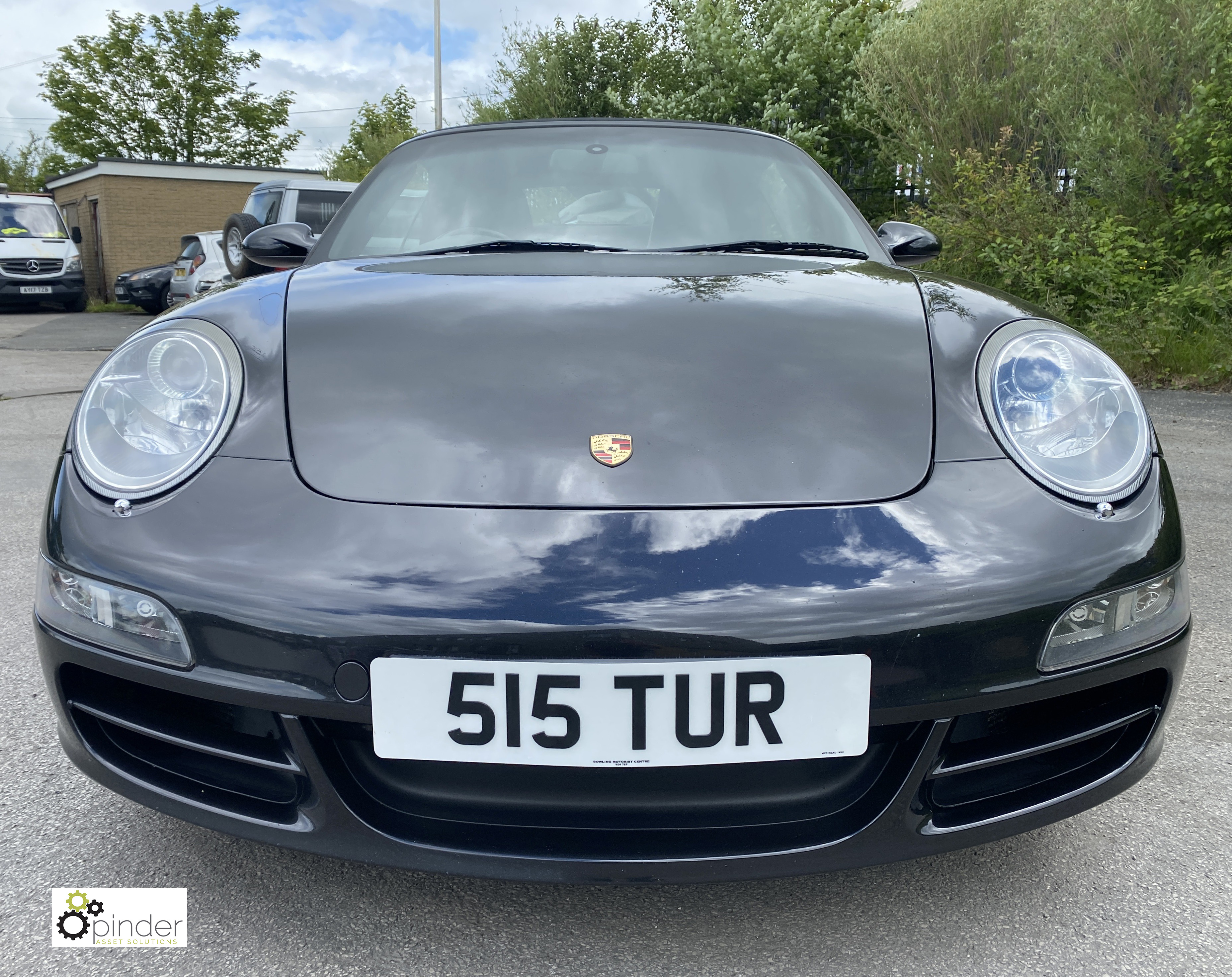 Porsche 911 (997) Carrera 4 S Convertible, 6-speed manual, black, Registration: LF06 CZE; Date of - Image 11 of 49