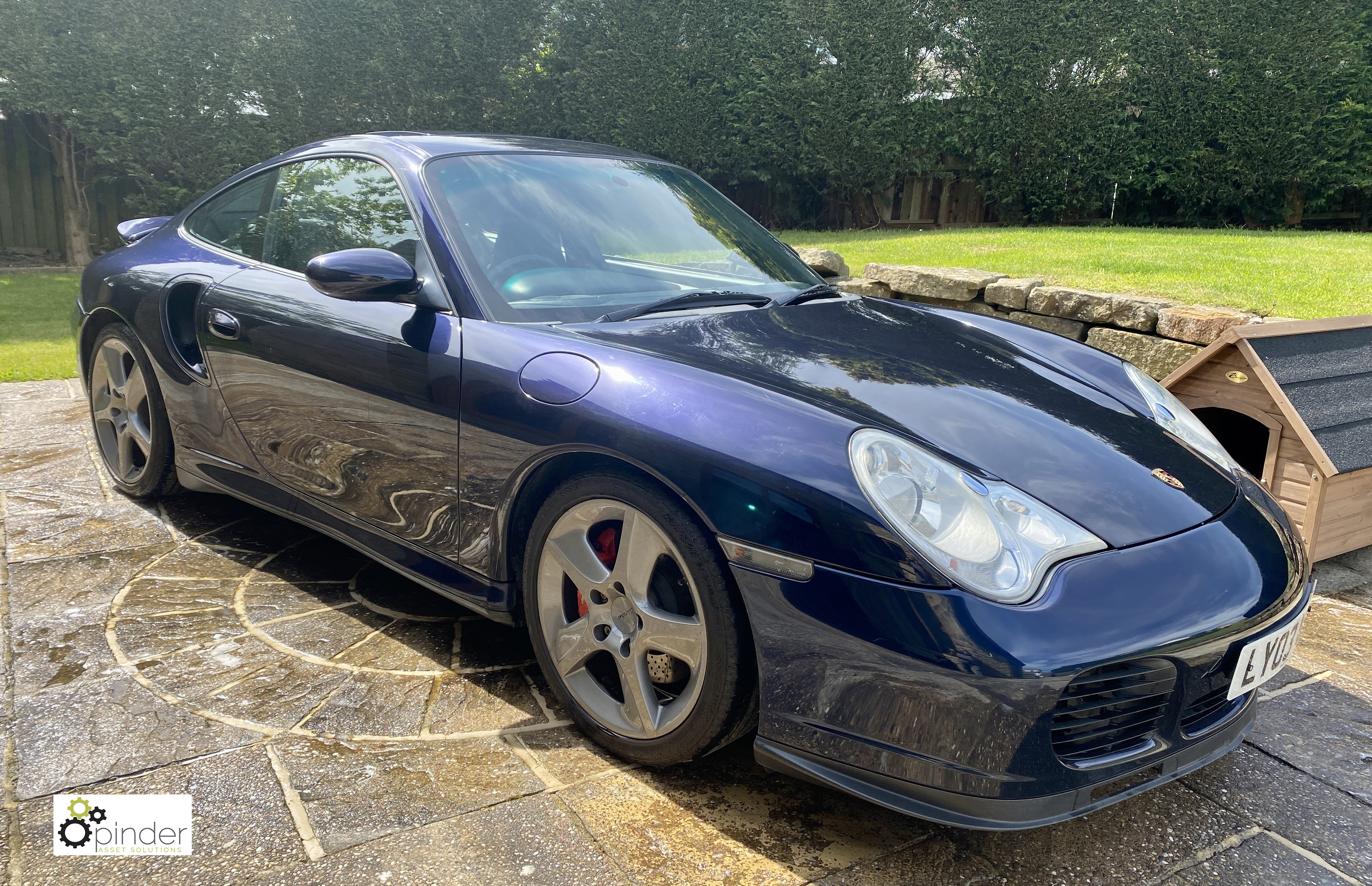 Porsche 911 (996) Turbo Coupe Auto, Lapis Blue, Registration: LY03 YCZ; Date of Registration: 1