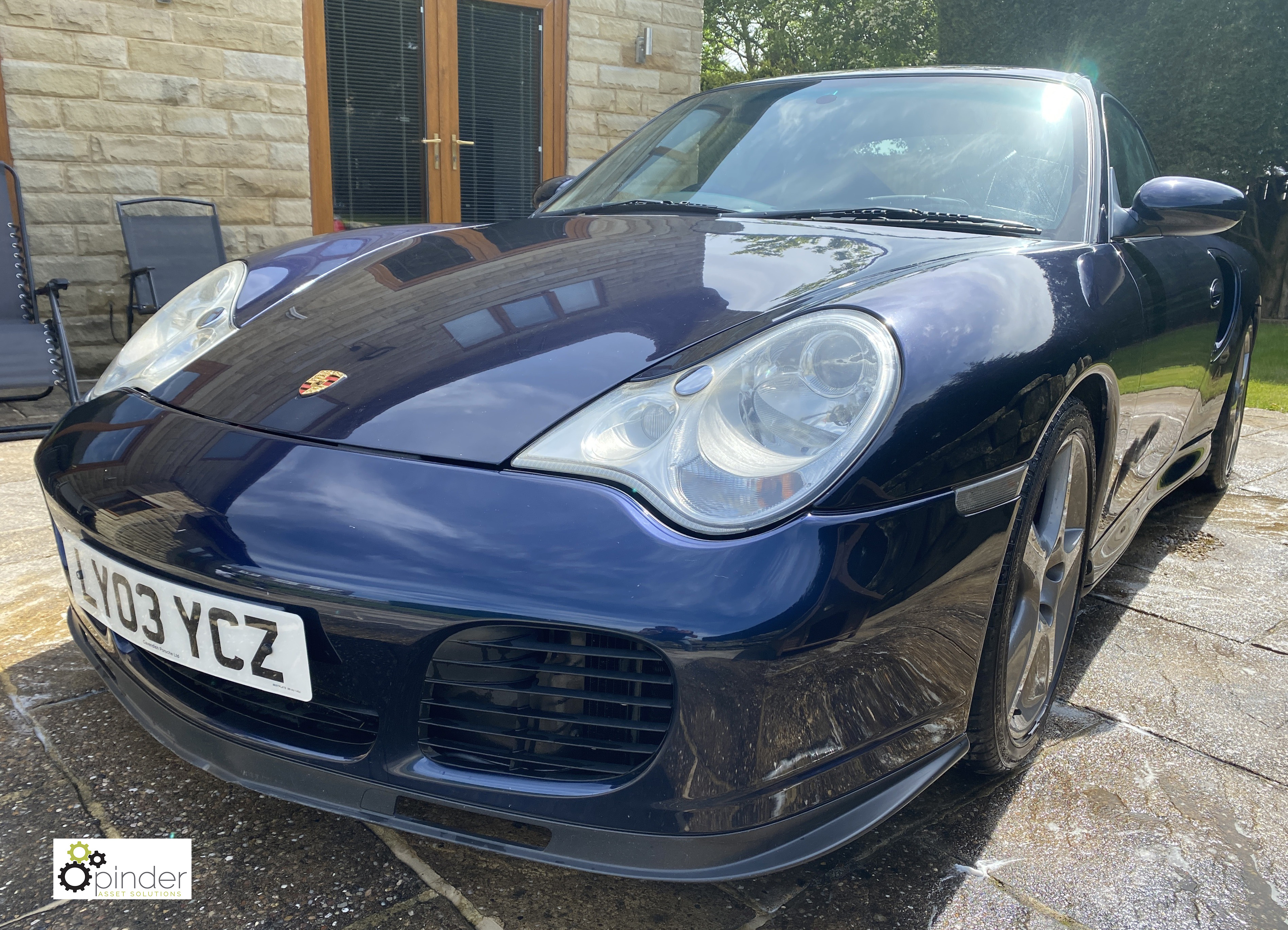 Porsche 911 (996) Turbo Coupe Auto, Lapis Blue, Registration: LY03 YCZ; Date of Registration: 1 - Image 11 of 34