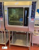 Hobart STE-H Combi Oven, 8-tray capacity, 400volts, 900mm x 1113mm x 1660mm (lot location – Parkview