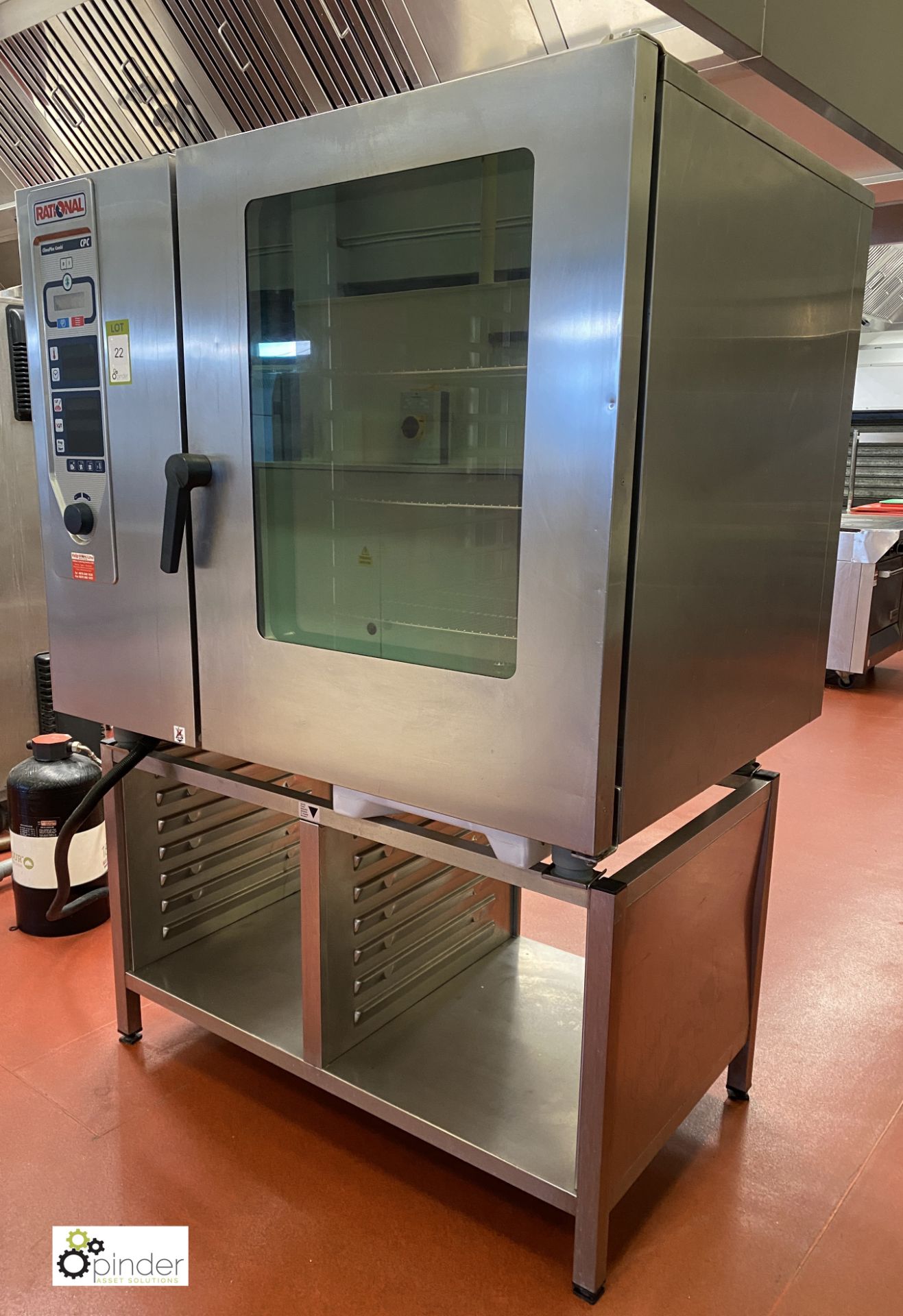 Rational ClimaPlus Combi 102/04 Combi Oven, 10 tray capacity, 415volts, 1270mm x 980mm x 1800mm, - Image 2 of 7