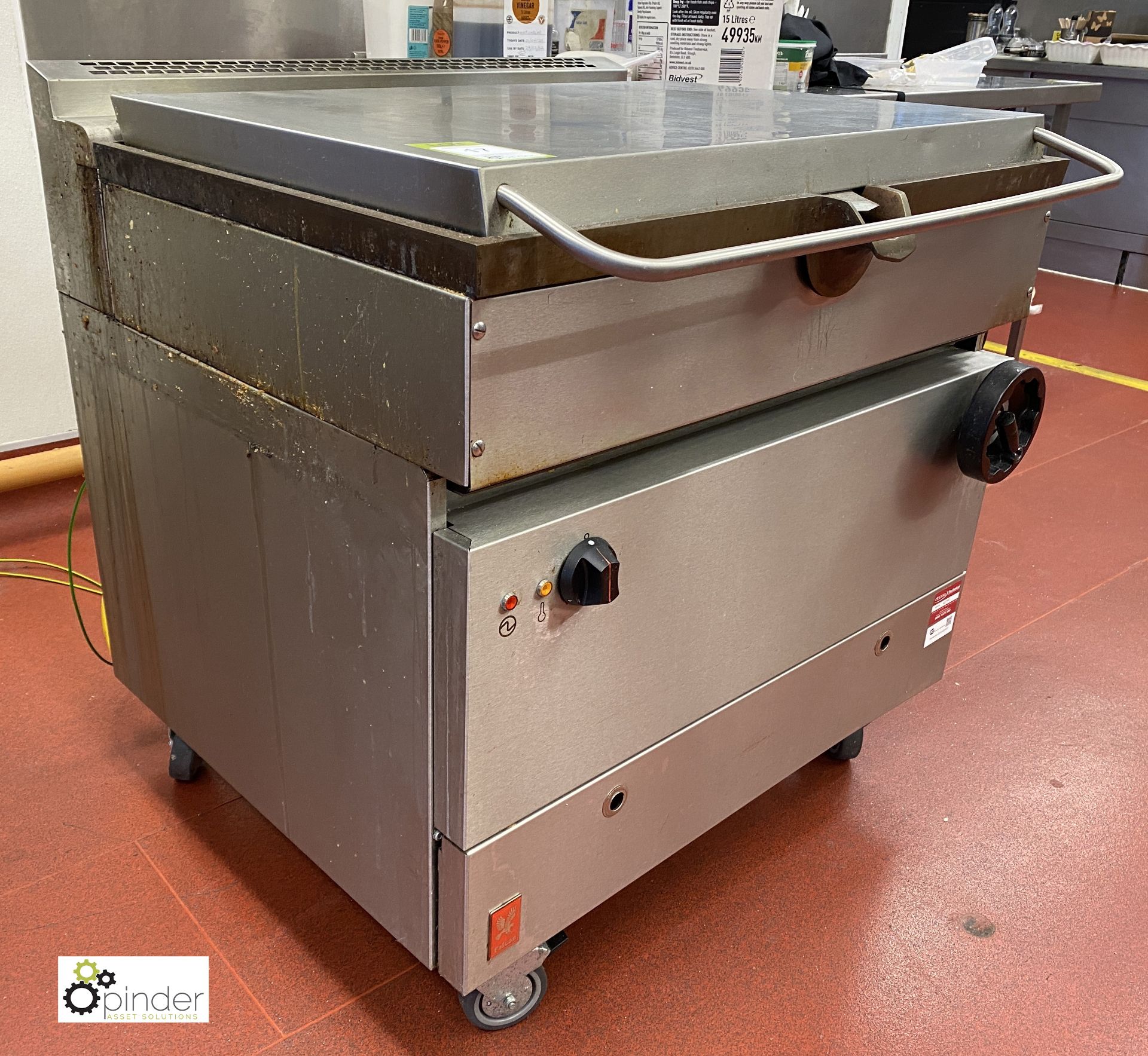 Falcon G2994 stainless steel gas fired Brat Pan, 920mm x 760mm x 940mm (lot location – Parkview - Image 3 of 5