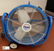 Clarke Air CAM5002 mobile Industrial Cooling Fan (lot location – Parkview Restaurant Kitchen – first