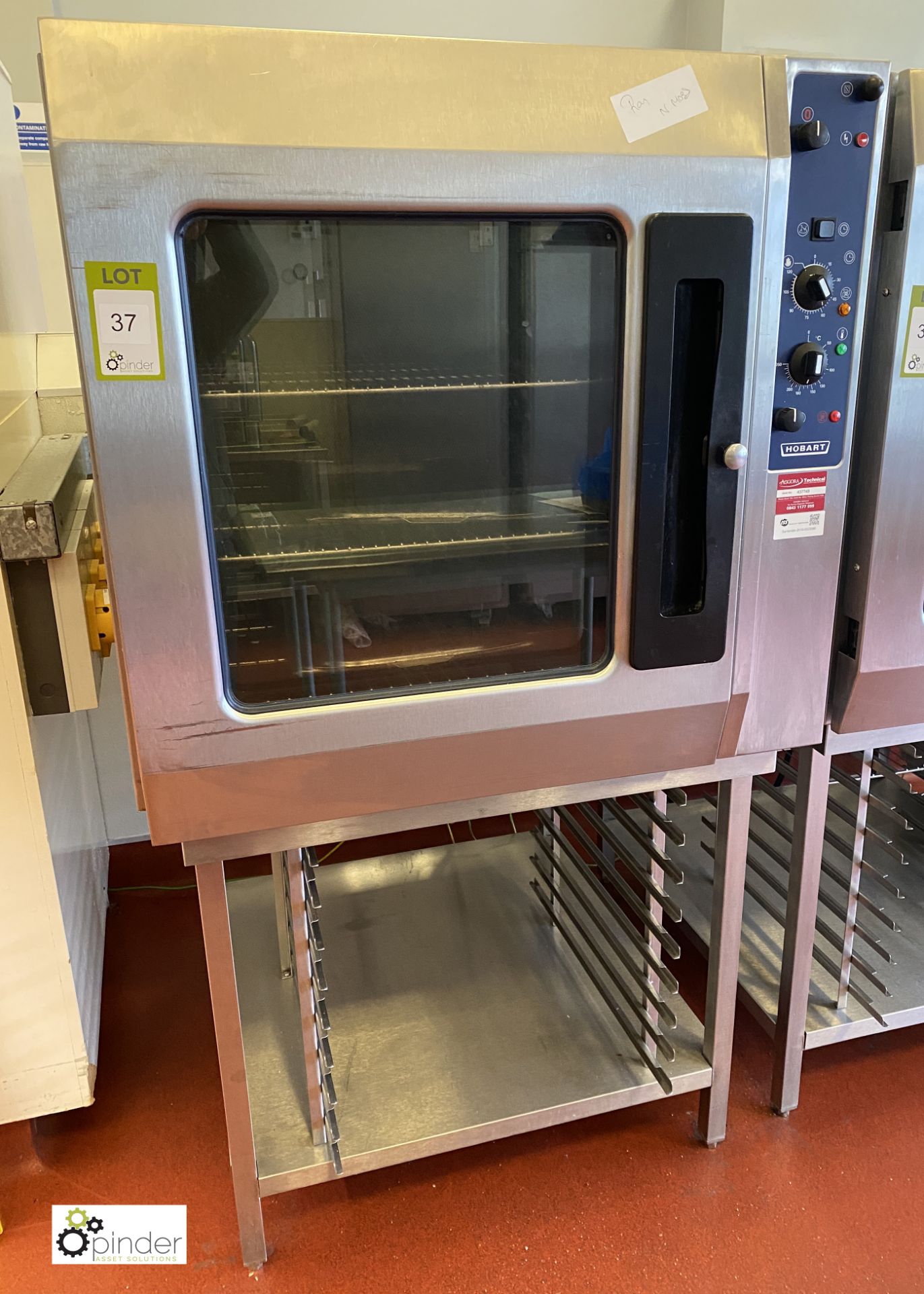 Hobart HCL1022LAE Combi Oven, 8-tray capacity, 400volts, 900mm x 1113mm x 1660mm (lot location –