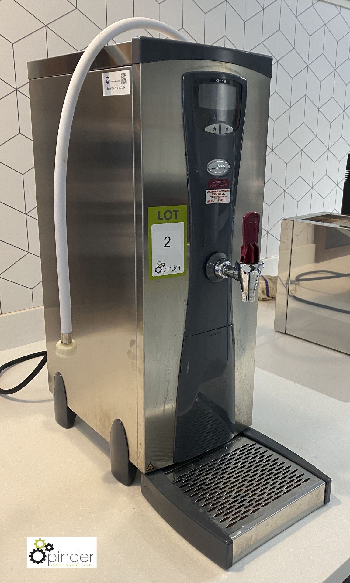 Instanta CPF310 Water Boiler, 230volts (lot location – Parkview Restaurant Main Servery – first