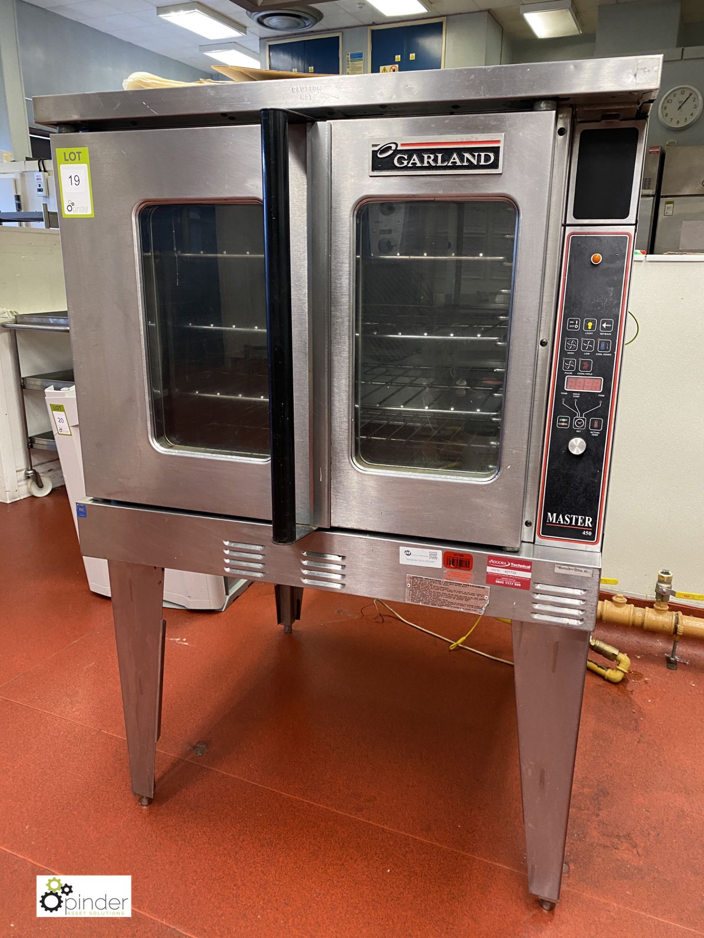 Garland Master 450 gas fired Convection Oven, 970mm x 970mm x 1460mm (lot location – Parkview - Image 2 of 7