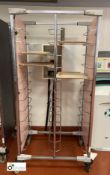 Mobile 24-tray Trolley, 830mm x 560mm x 1740mm (lot location – Parkview Restaurant Kitchen – first