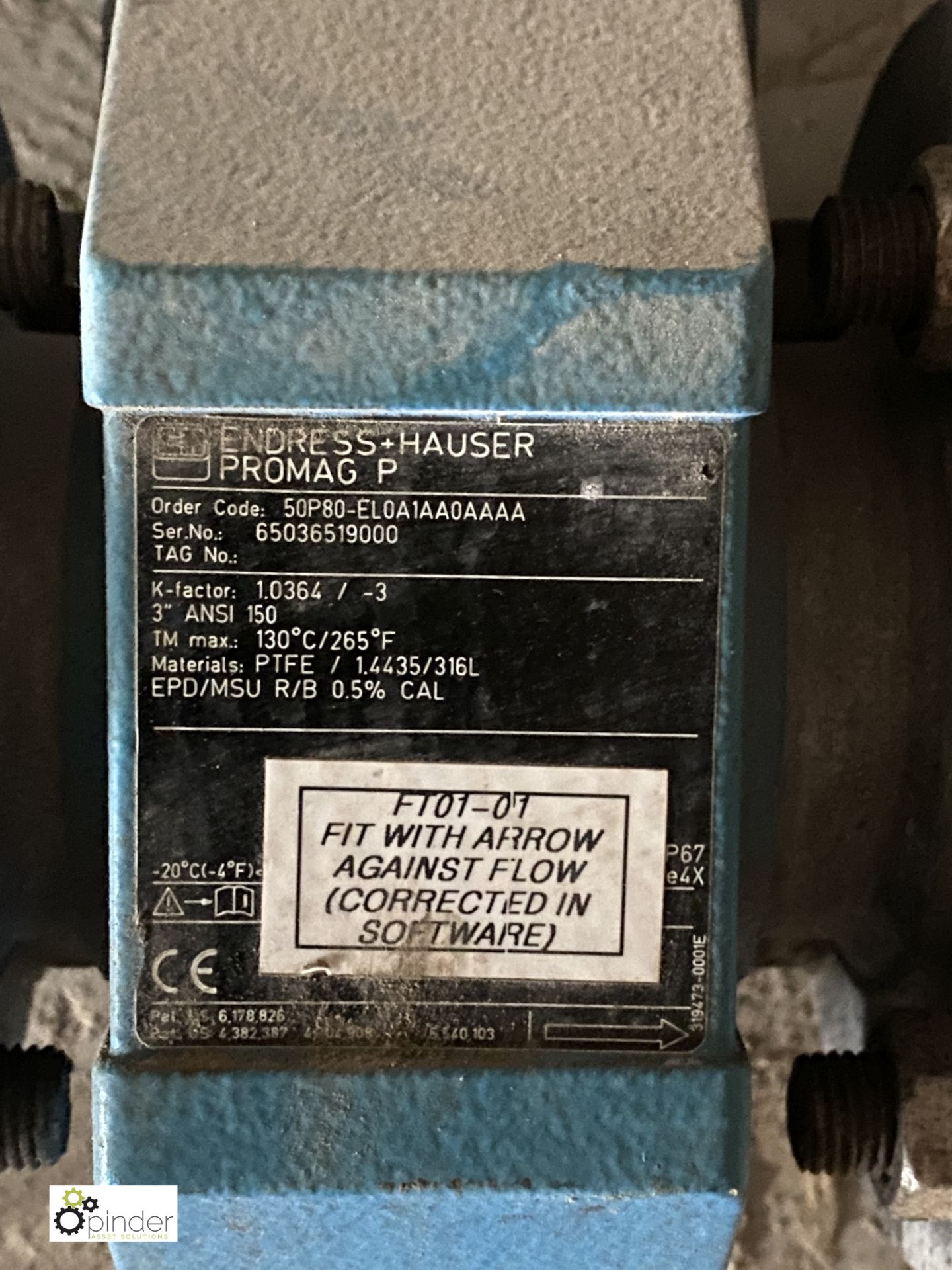 6 various Endress and Hauser Digital Flow Meters (please note there is a lift out fee of £5 plus VAT - Image 2 of 6