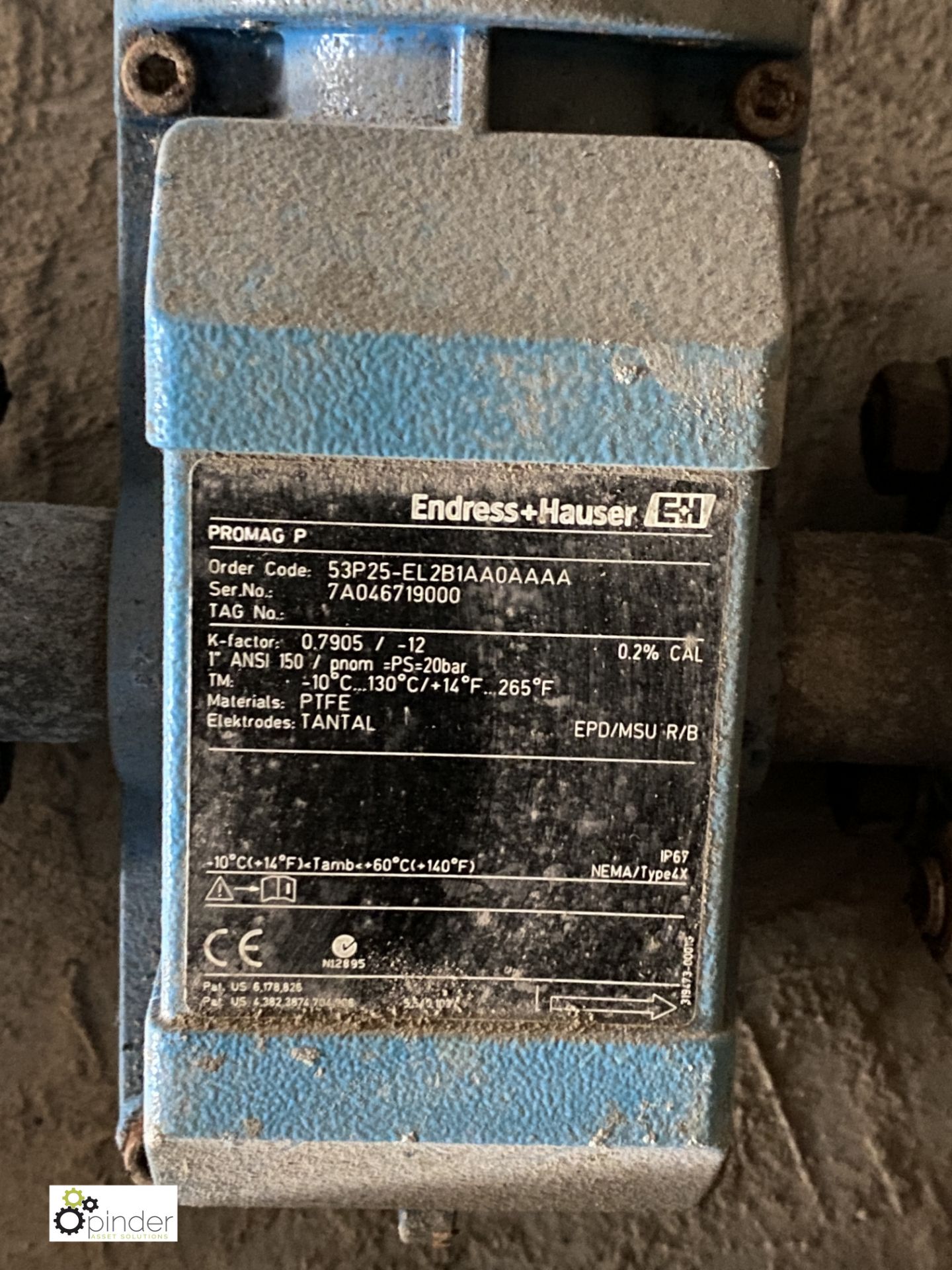 6 various Endress and Hauser Digital Flow Meters (please note there is a lift out fee of £5 plus VAT - Image 4 of 6