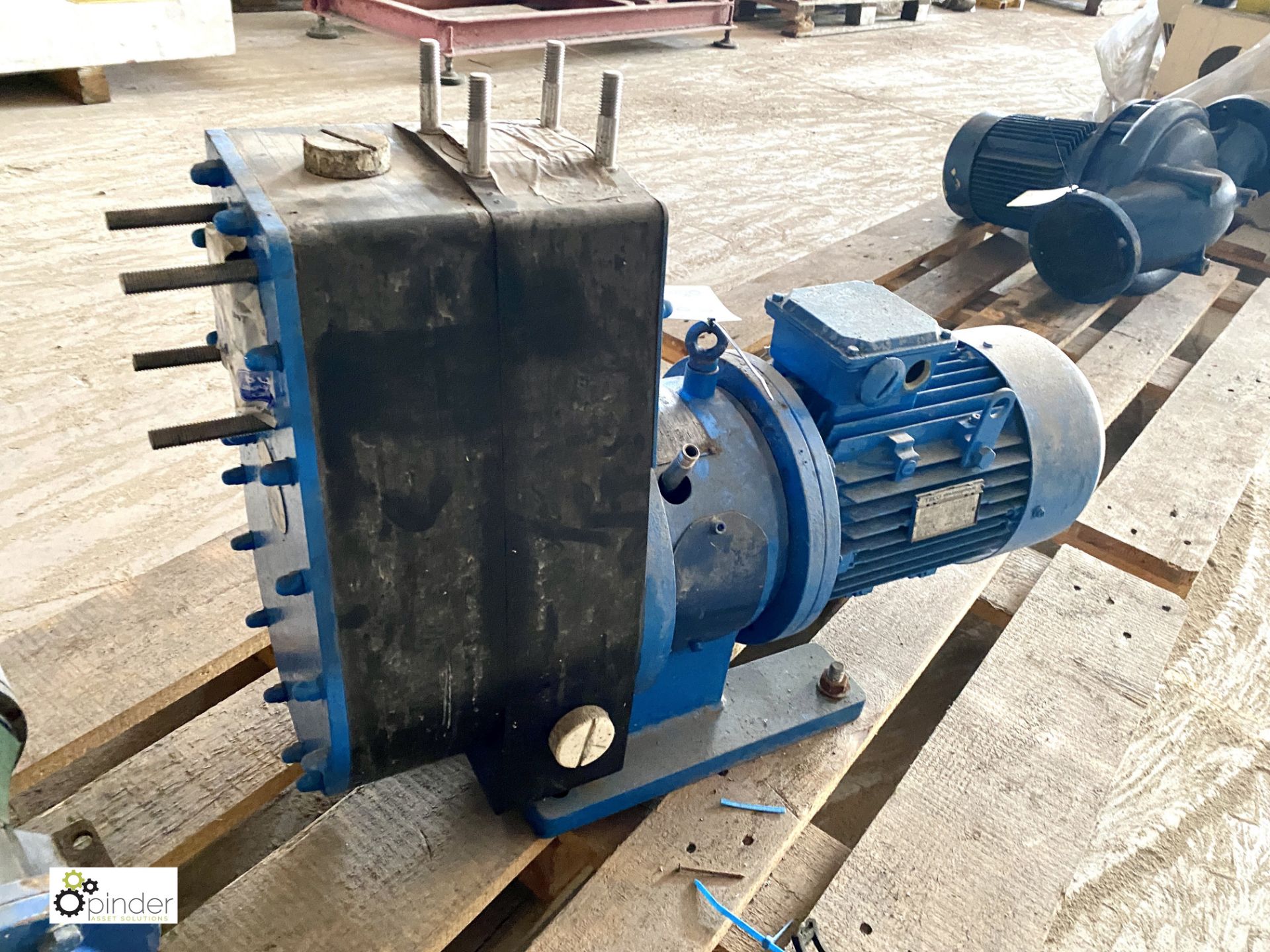 Pump and Technical Services 50-40-130SP Transfer Pump, 4kw and Global stainless steel Pump with 1. - Image 2 of 7