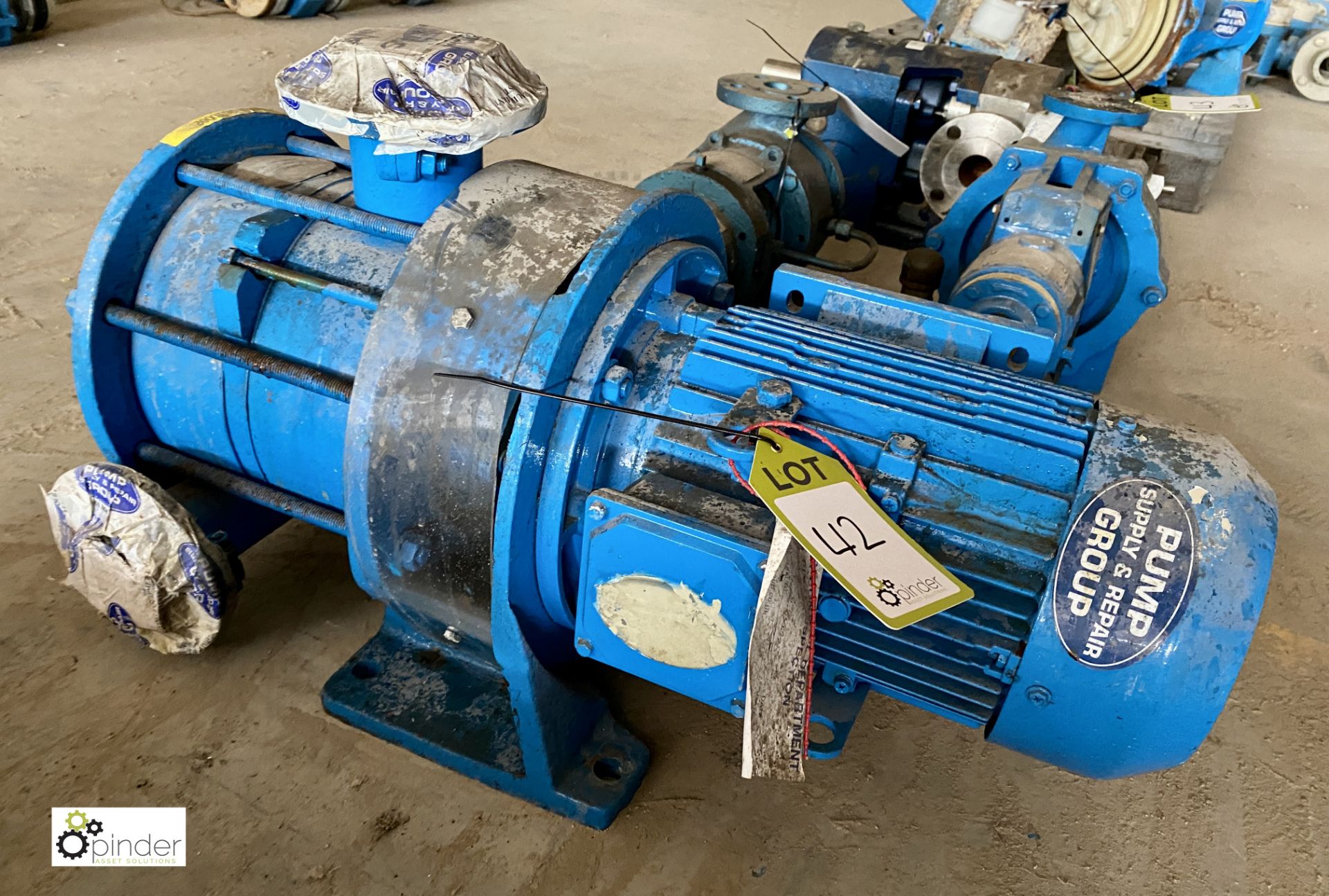 Kestiner glandless Pump, with motor (please note there is a lift out fee of £5 plus VAT on this - Image 2 of 4