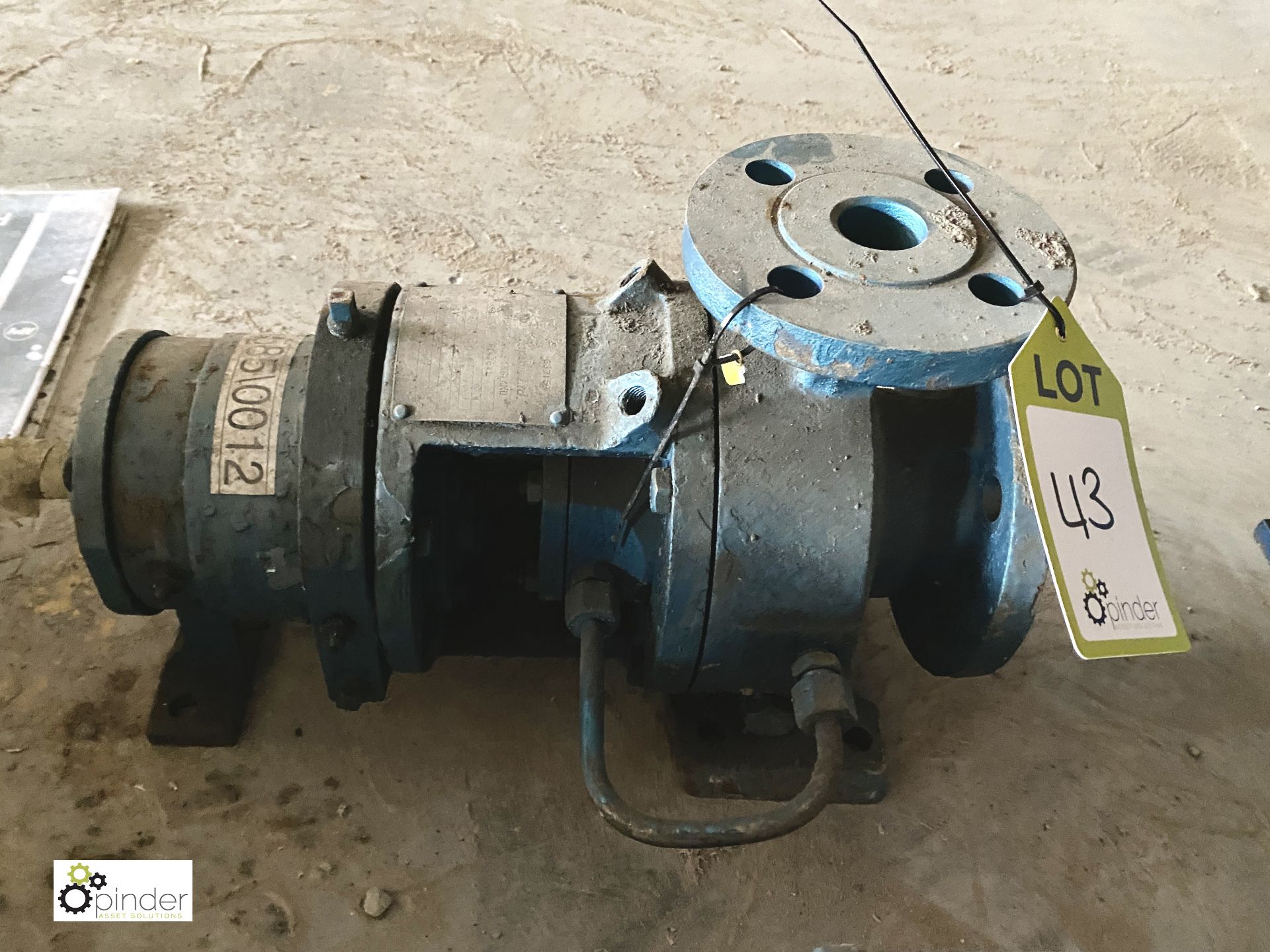 3 various Pumps including Worthington Simpson 32-CP-125 centrifugal pump, S/N F14761L, Durco pump - Image 3 of 6