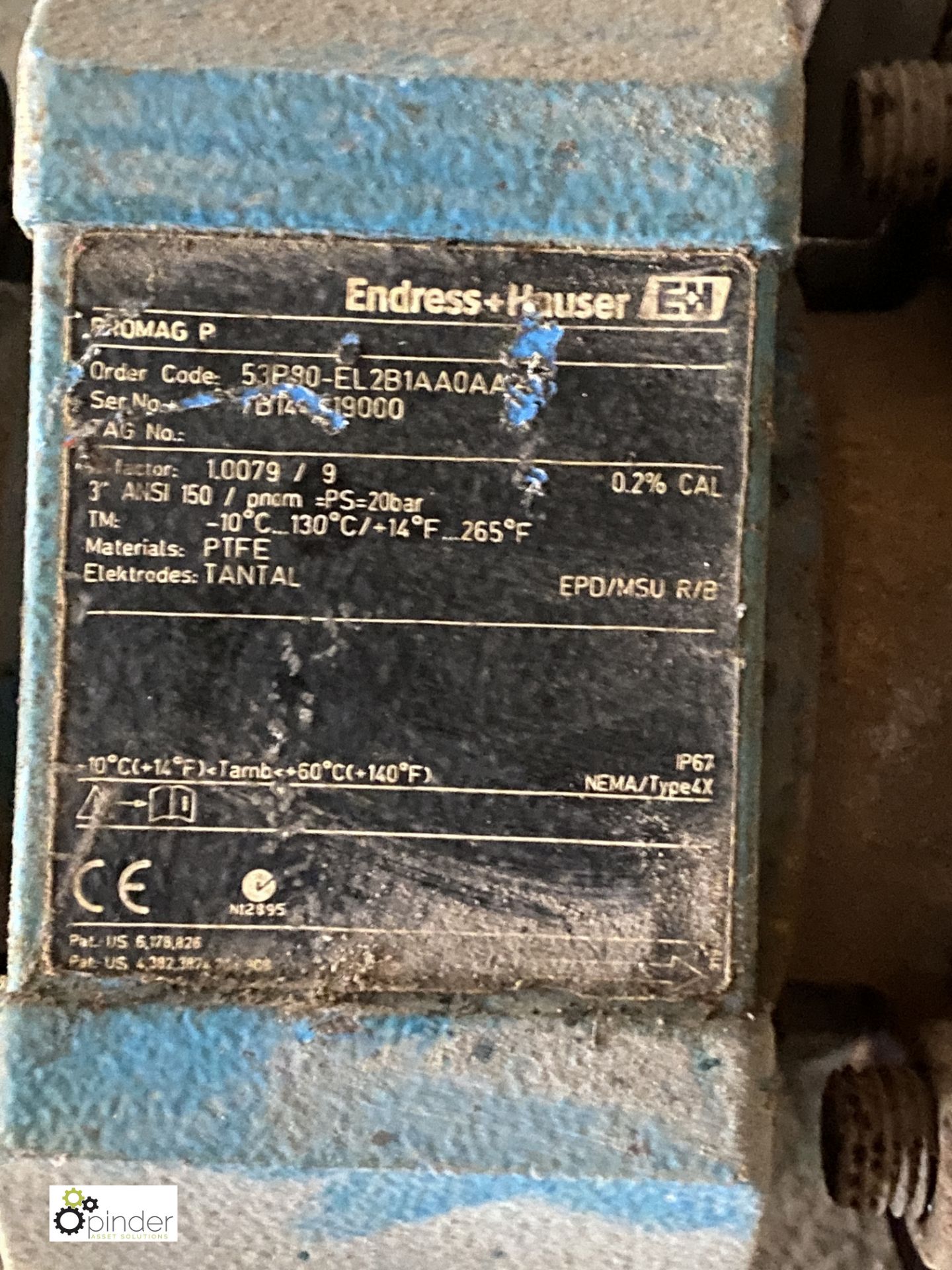 6 various Endress and Hauser Digital Flow Meters (please note there is a lift out fee of £5 plus VAT - Image 4 of 7