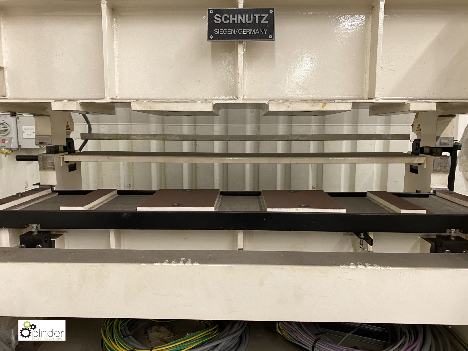 Schnutz RME 6/40/11-1500 O.A. Plate Levelling Machine, serial number A010-181.01, year 2012, 1500m - Image 17 of 20