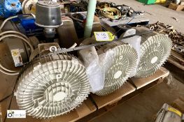 3 Mapro type CL60/6BU HS Blowers (please note there is a lift out fee of £5 plus VAT on this lot)