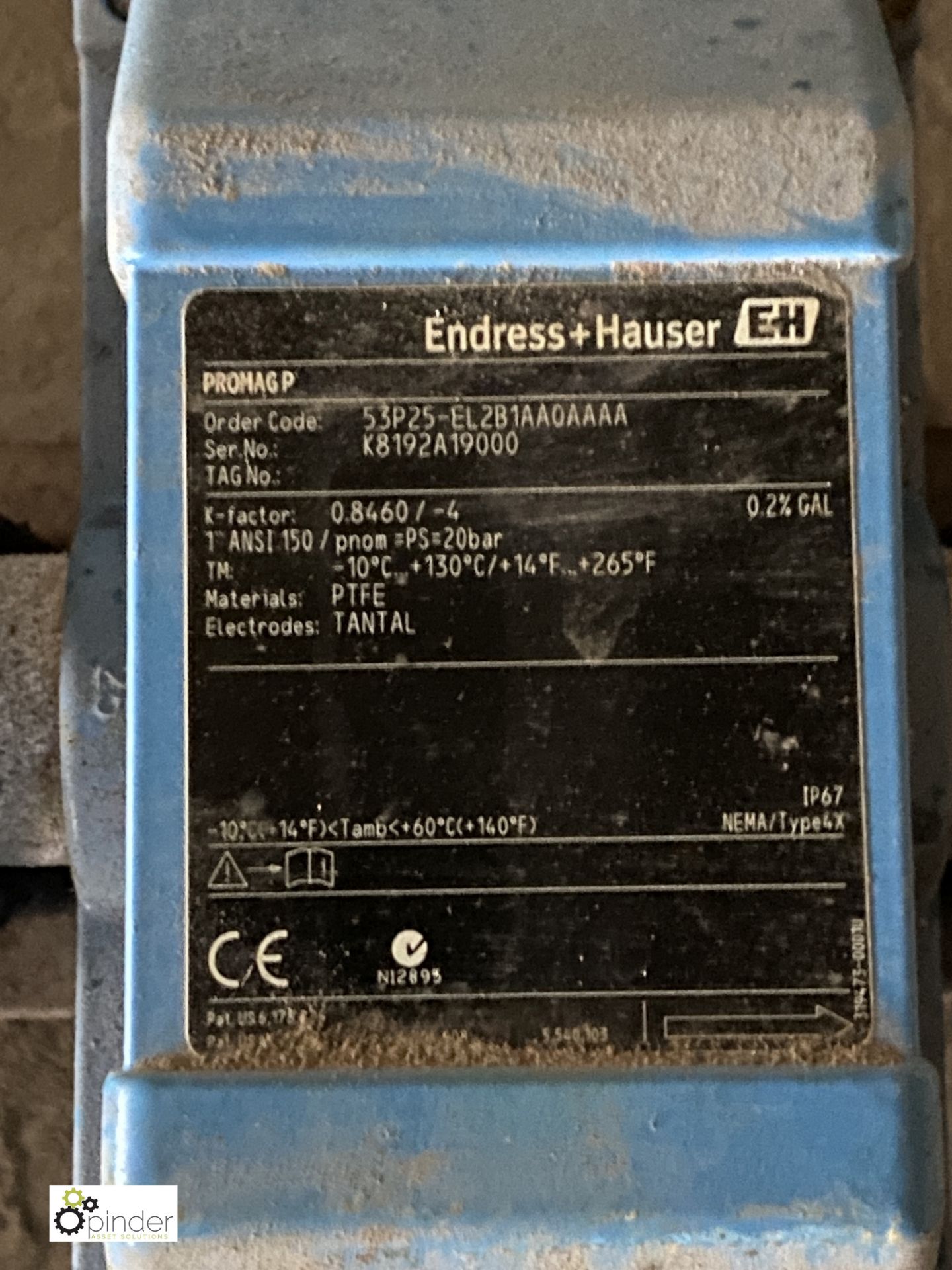 6 various Endress and Hauser Digital Flow Meter (please note there is a lift out fee of £5 plus - Image 4 of 7