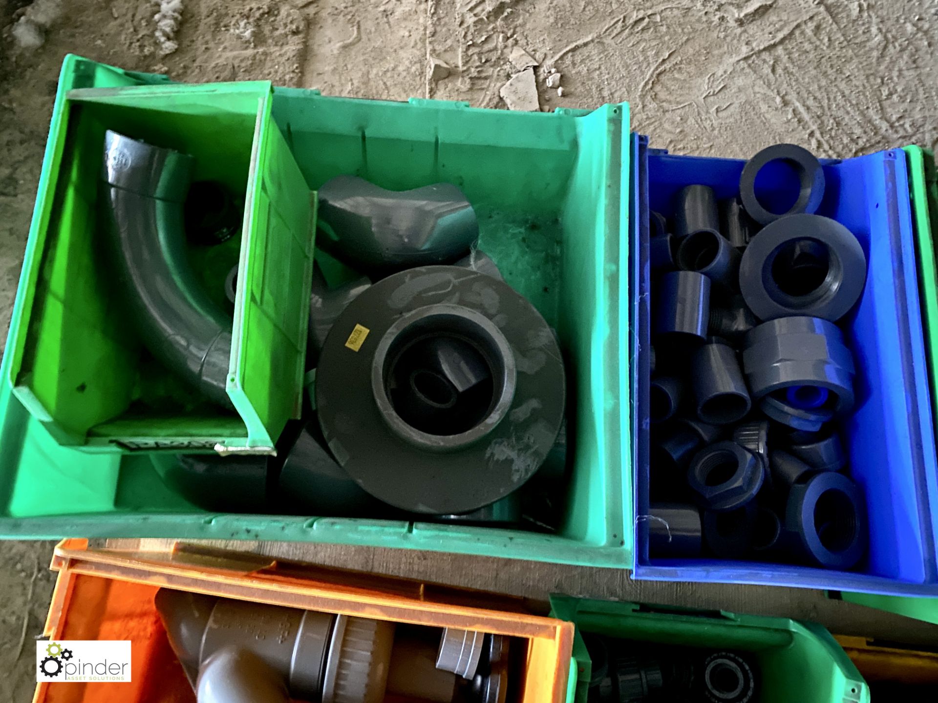 Quantity various Pipe Fittings including bends, connectors and ball valves, to pallet (please note - Image 4 of 5