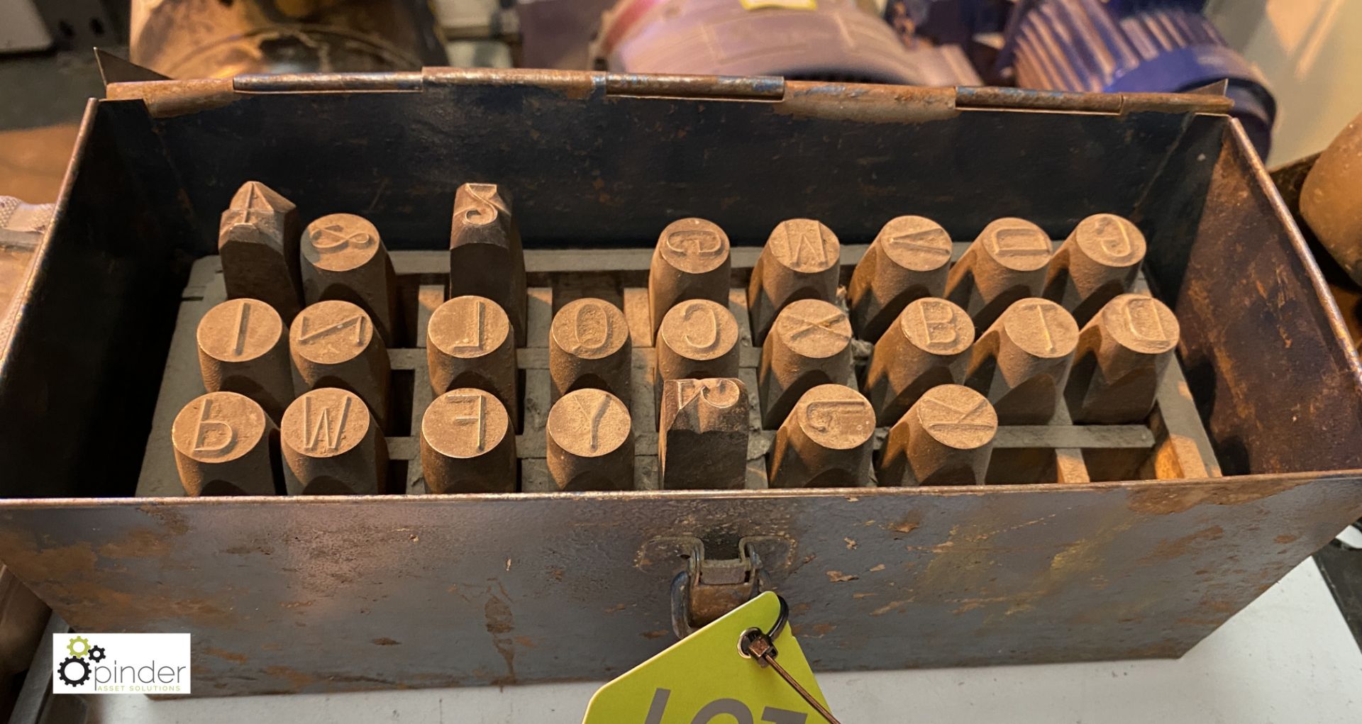 Quantity various Letter/Number Punches