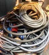 Quantity various Insulated Power Cable, to pallet