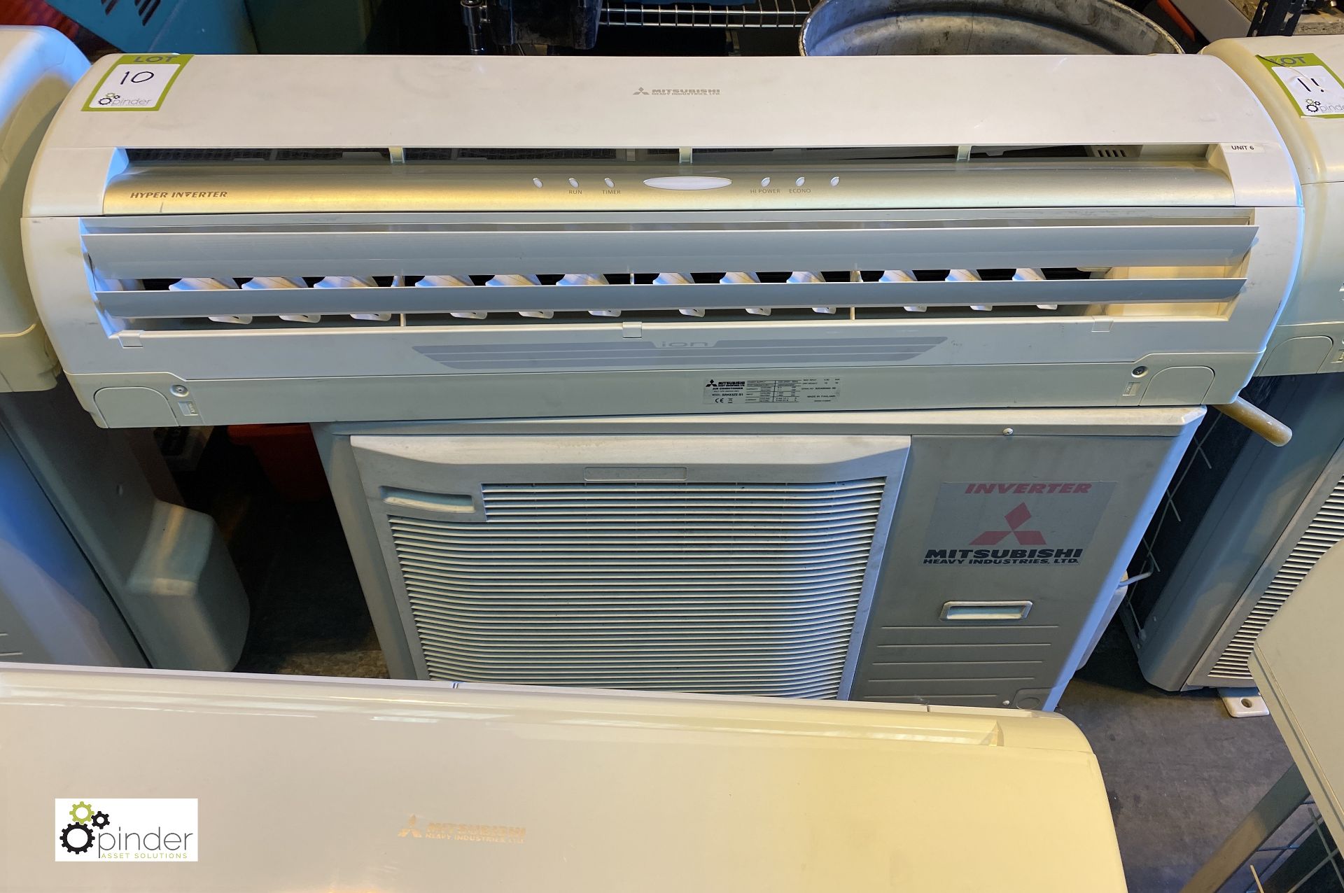 Mitsubishi SRC63ZE-S1 Air Conditioning Unit, with Mitsubishi SRK63ZE-S wall mounted inverter