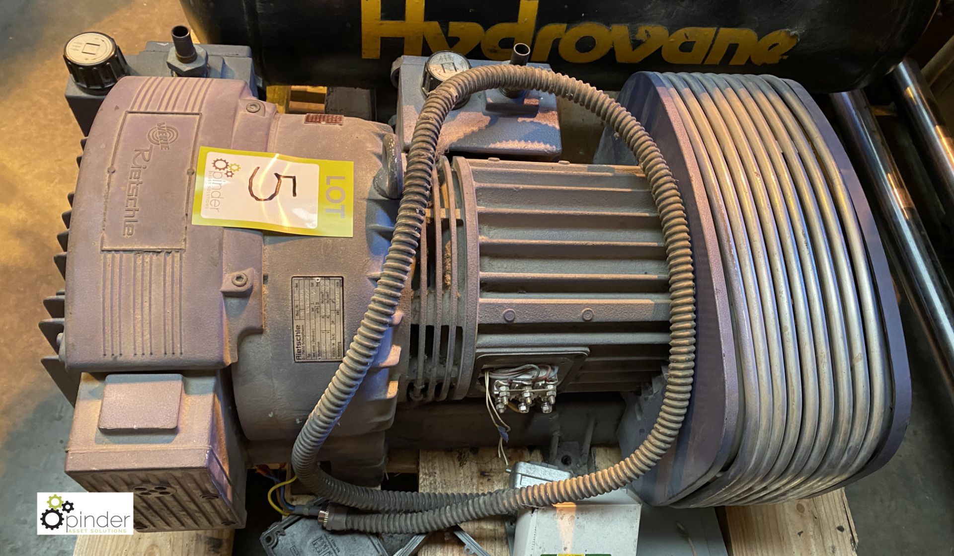Rietschle TR61DV(70) Pressure Vacuum Pump - Image 2 of 4