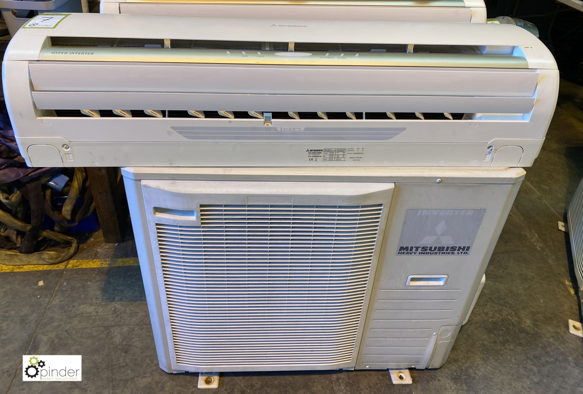 Mitsubishi SRC63ZE-S1 Air Conditioning Unit, with Mitsubishi SRK63ZE-S wall mounted inverter