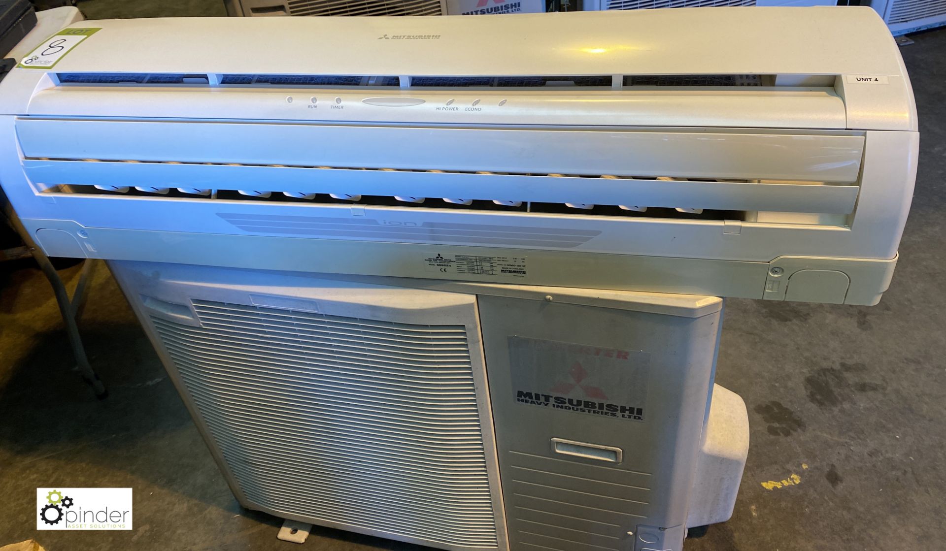 Mitsubishi SRC63ZE-S1 Air Conditioning Unit, with Mitsubishi SRK63ZE-S wall mounted inverter - Image 2 of 6