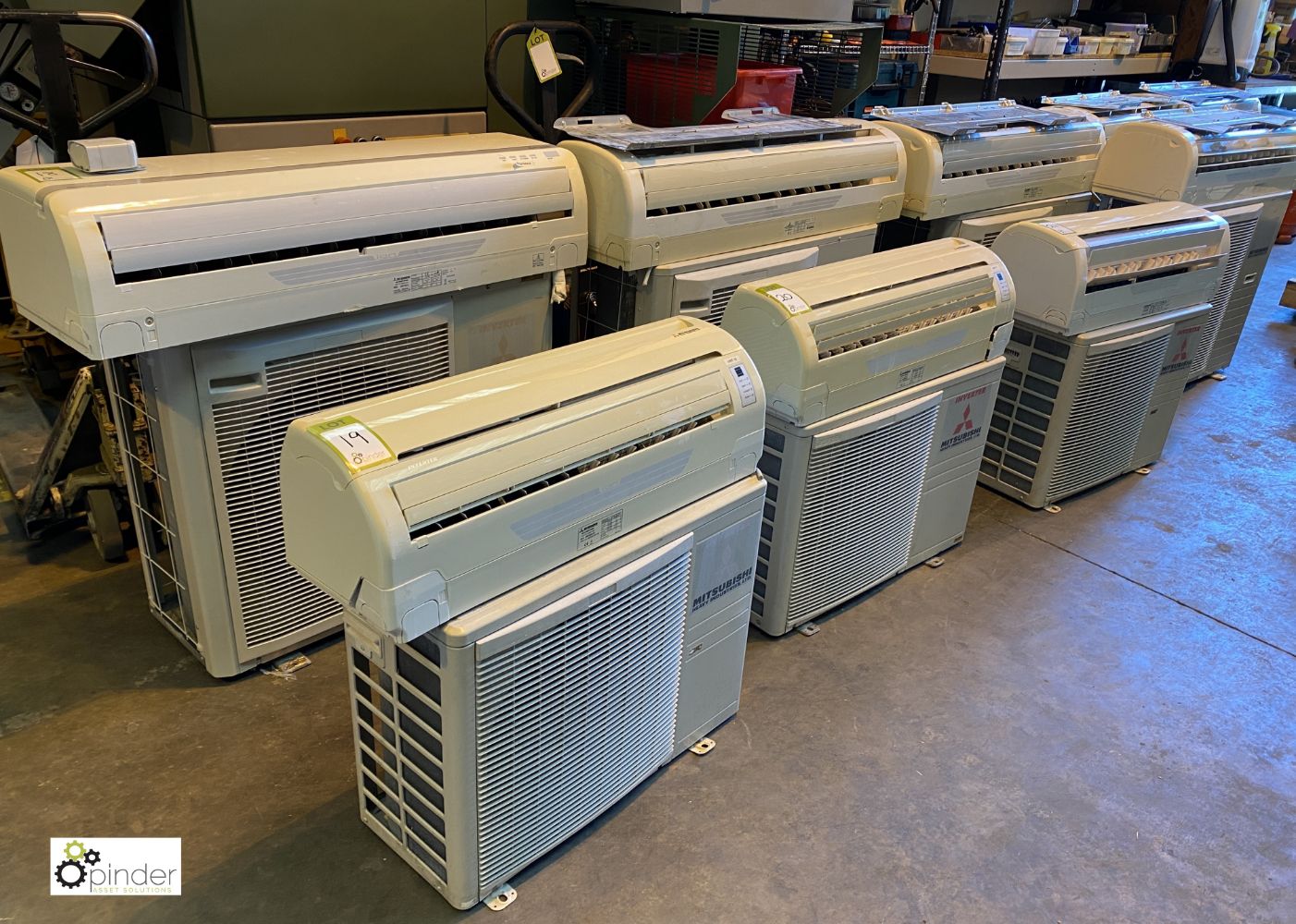 Mitsubishi Air Con Units; Industrial, Test and Domestic Equipment