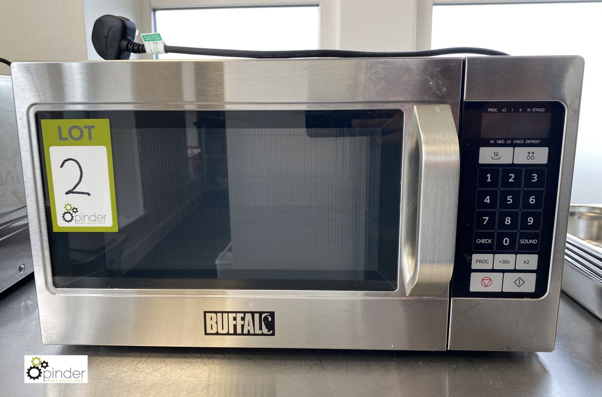 Buffalo GK642 stainless steel Commercial Microwave