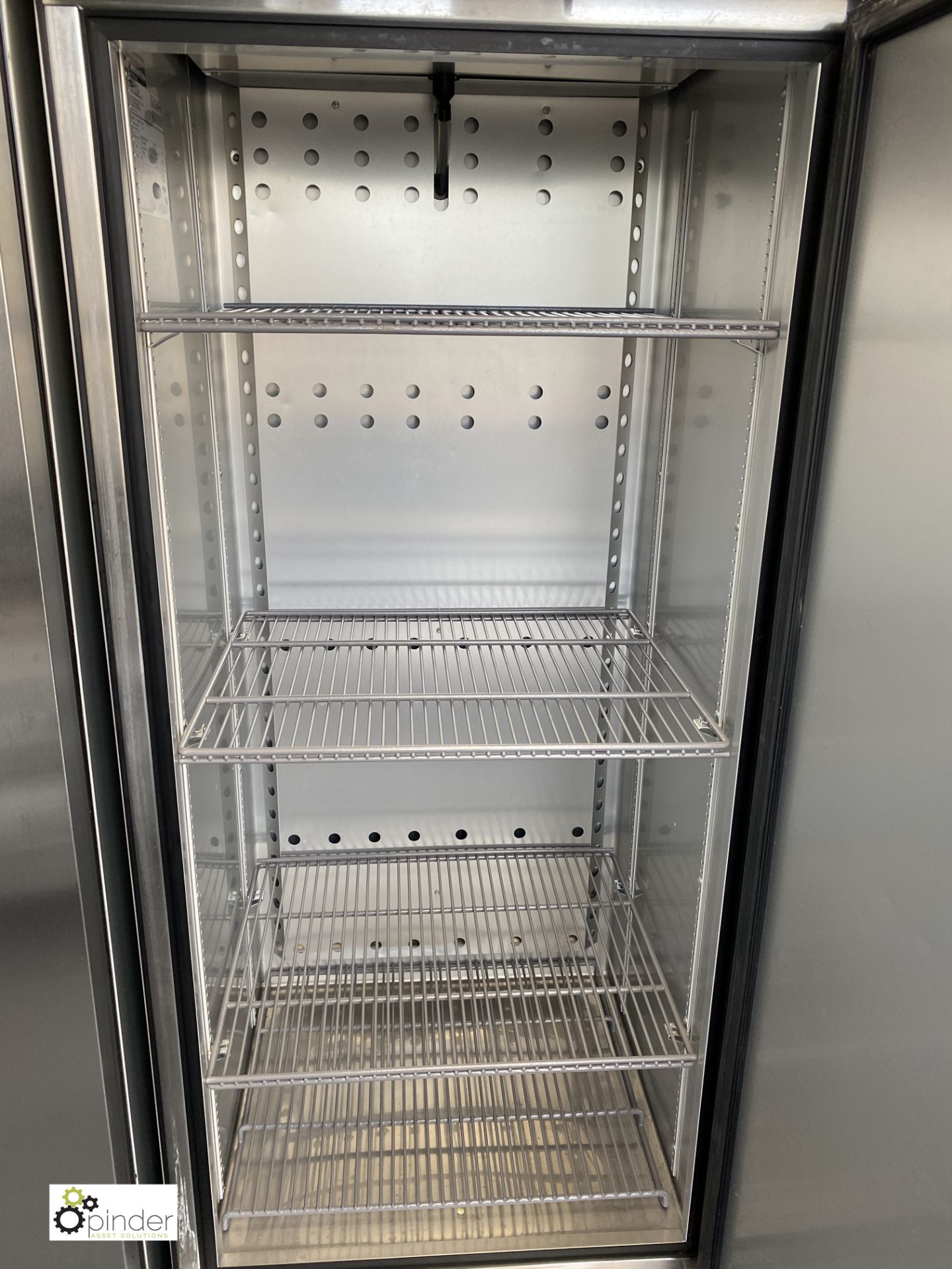 True T-19FZ-HC stainless steel mobile single door Freezer, 690mm x 630mm x 2000mm, 240volts - Image 3 of 5