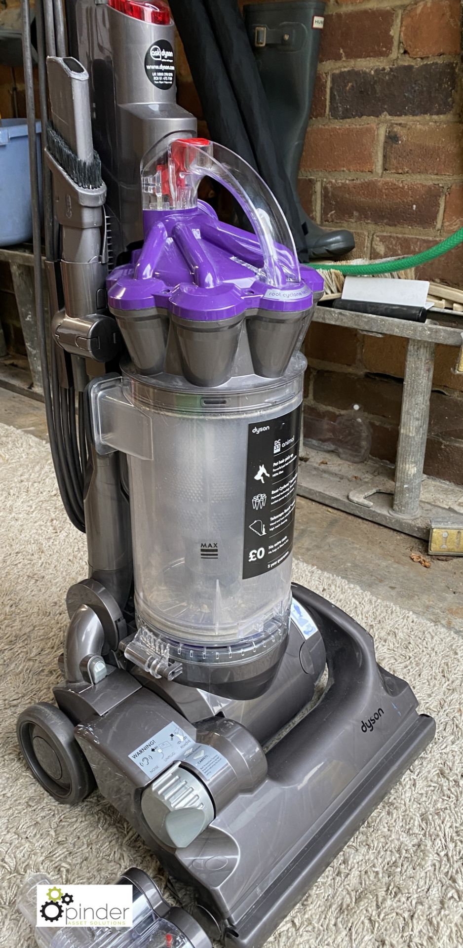 Dyson DC33 Animal Vacuum Cleaner, with pet tool - Image 4 of 6