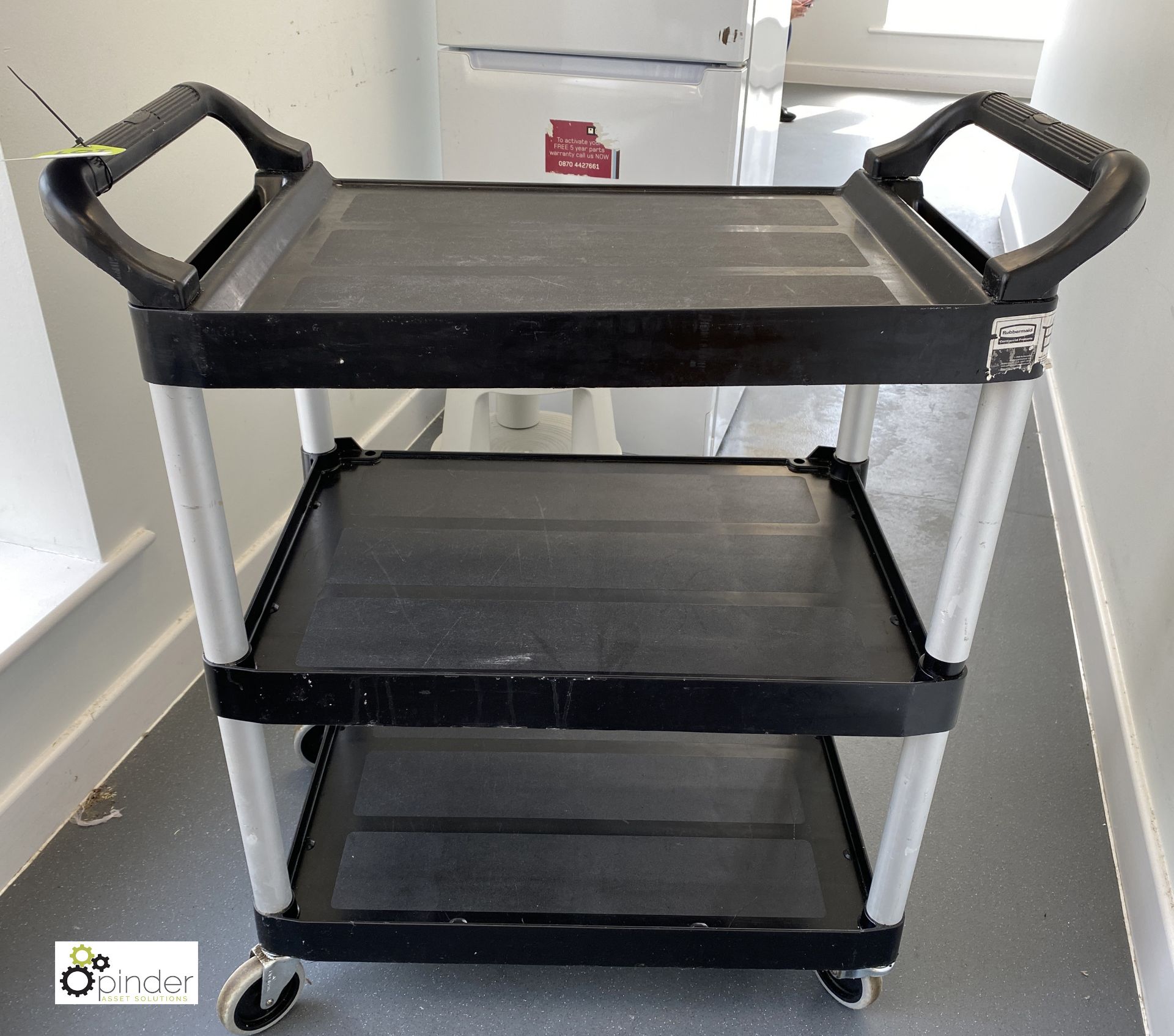 Rubbermaid 3-tier Trolley