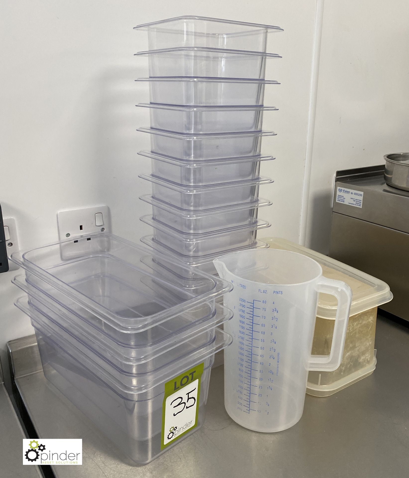 Quantity Plastic Tubs and Jug - Image 2 of 3