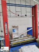 Harlacher H41-2 Screen Coater, year 1999, automatic operation, coating thickness range from 4