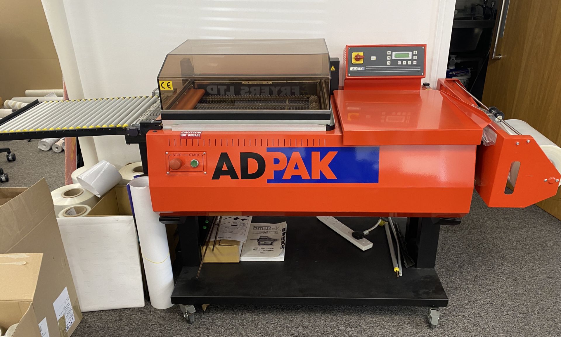 Adpack AD560L Shrink Wrapper, 240volts, serial num - Image 6 of 8