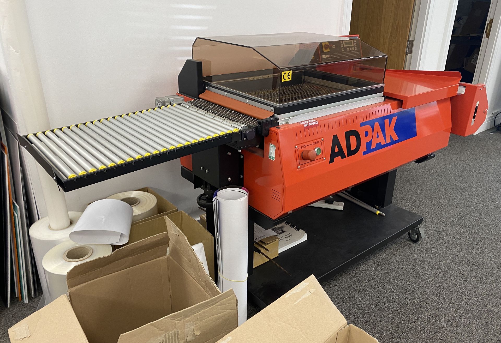 Adpack AD560L Shrink Wrapper, 240volts, serial num - Image 3 of 8
