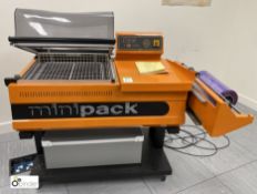 Mini Pack FM76 Digit reel fed Shrink Wrapper, serial number 1811, 240volts (LOCATION: Bingley, in