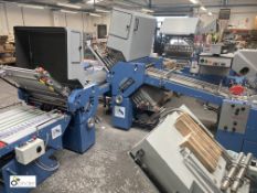 Herzog & Heymann M7.40 Folder comprising round pile feeder, batch counter, fold unit 10 buckles,