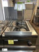 Lincat CS40 stainless steel counter top Chip Skuttle, 240volts