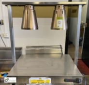 Parry stainless steel counter top Gantry Heater, 240volts
