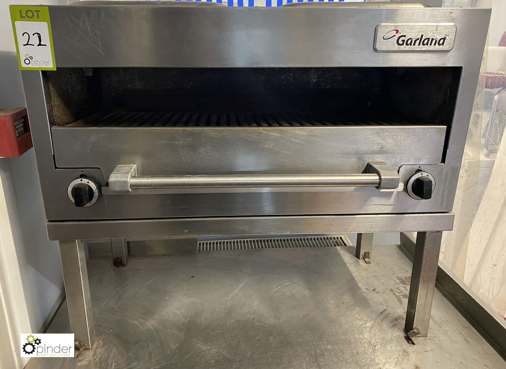 Garland stainless steel gas fired Burger Grill, with stainless steel stand - Bild 3 aus 7