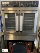 Moorwood Vulcan Snorkel gas Convection Oven, 900mm x 950mm x 1580mm max, with stand